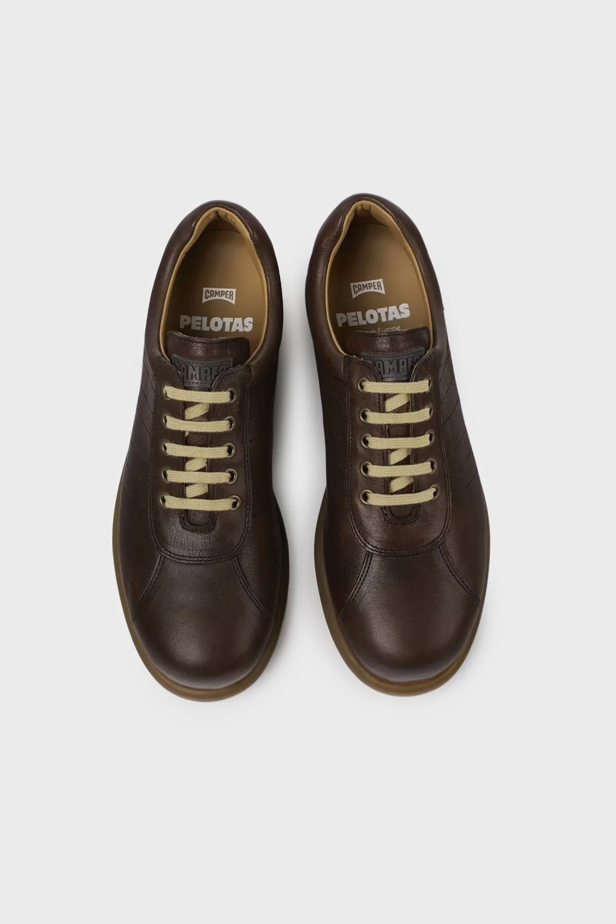 Camper Deri Karışımlı Casual Erkek Ayakkabı 16002-318 KOYU KAHVE - 3