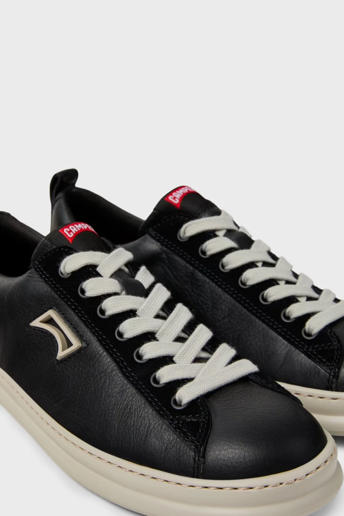 Camper Deri Sneaker Erkek Ayakkabı K101052-002 SİYAH - 5