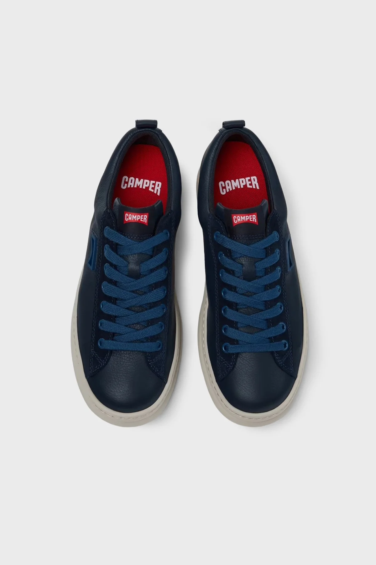 Camper Deri Sneaker Erkek Ayakkabı K101052-006 Mavi - 2