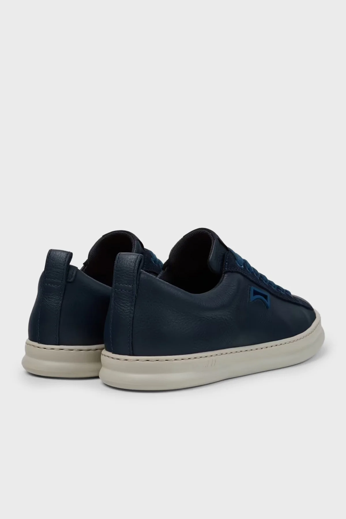 Camper Deri Sneaker Erkek Ayakkabı K101052-006 Mavi - 4