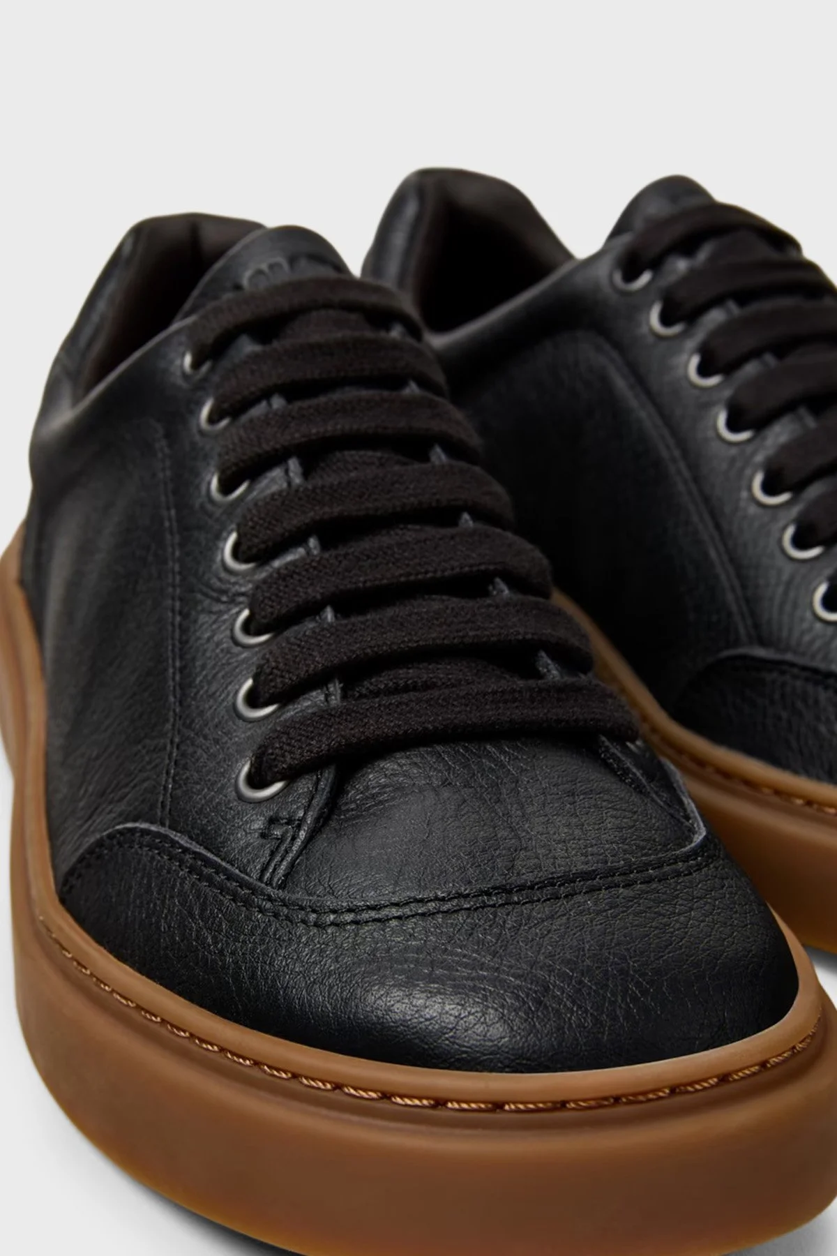 Camper Deri Sneaker Erkek Ayakkabı K101105-010 Siyah - 2