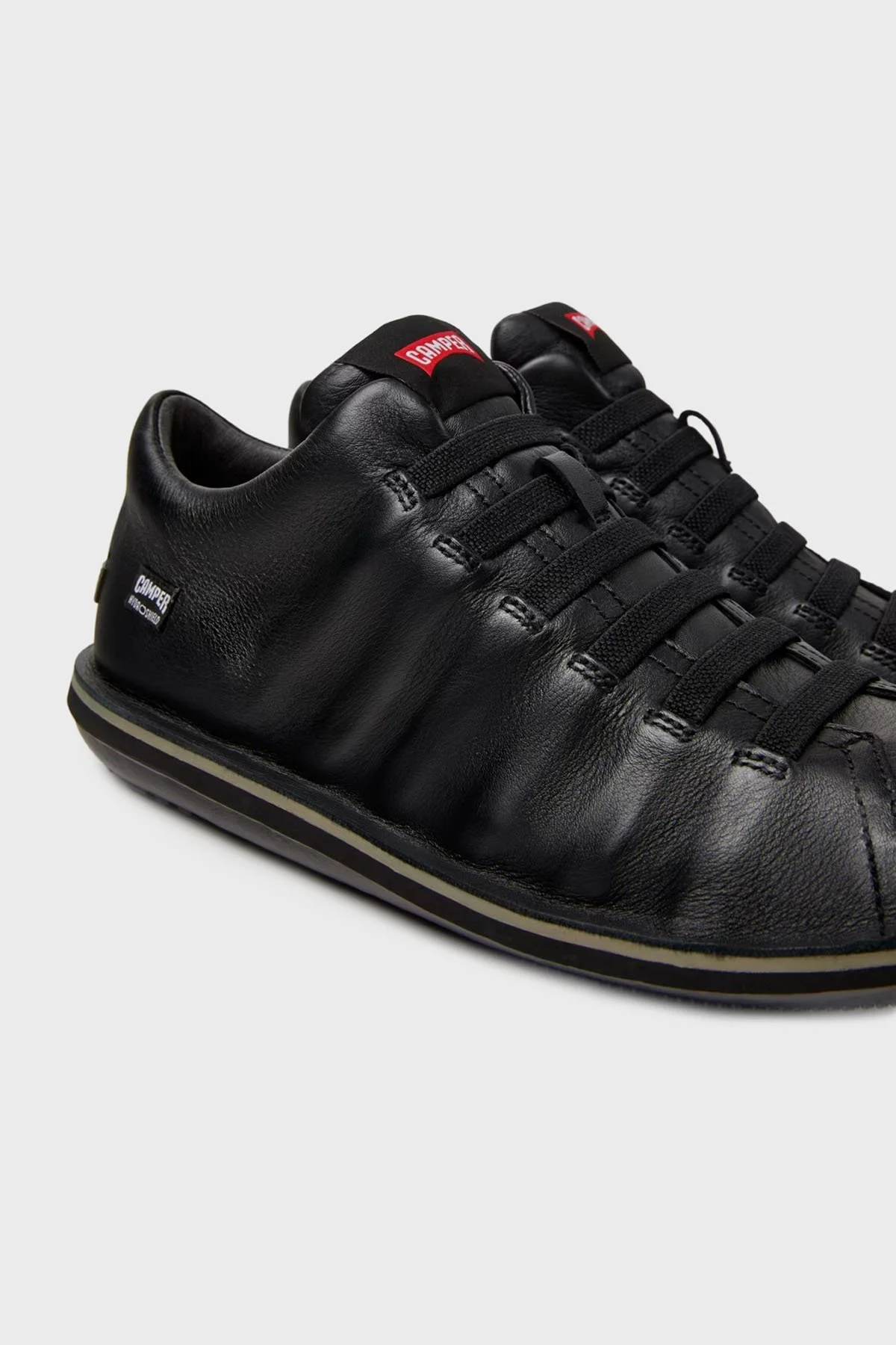 Camper Hakiki Deri Bağcıklı Erkek Bot K300479-008 SİYAH - 5