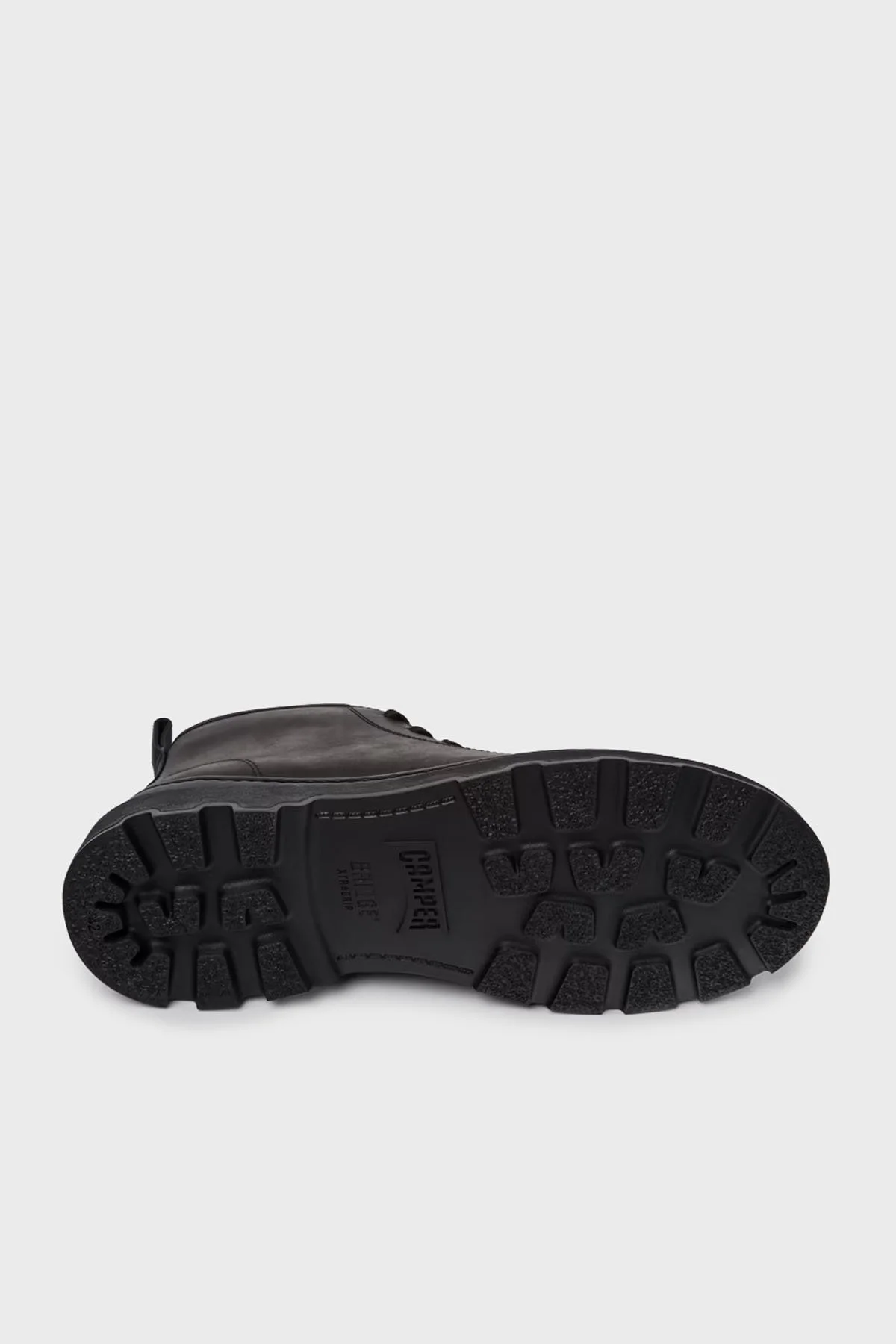 Camper Hakiki Deri Bağcıklı ve Fermuarlı Erkek Bot K300535-001 SİYAH - 6