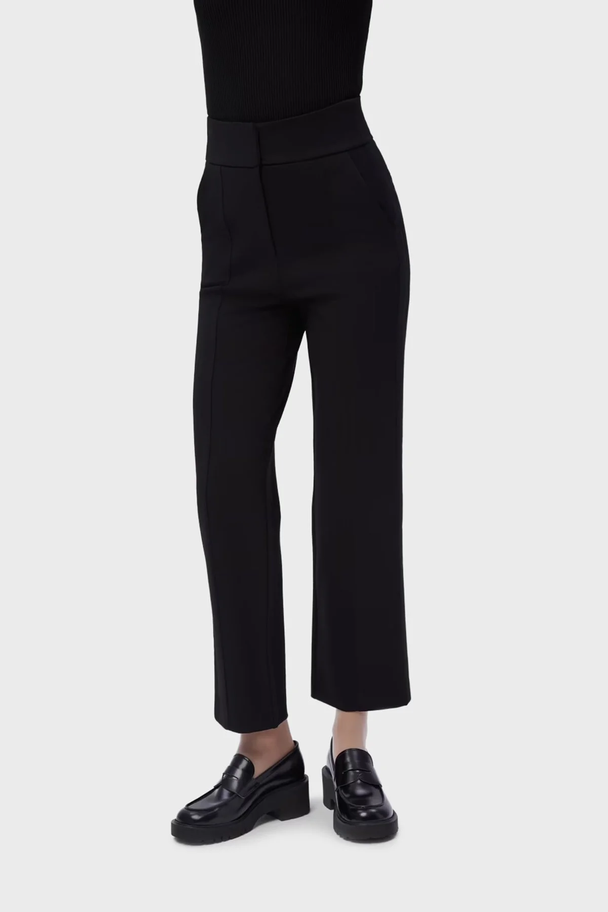 Camper Hakiki Deri Kemer Detaylı Bayan Ayakkabı K201425-002 SİYAH - 5