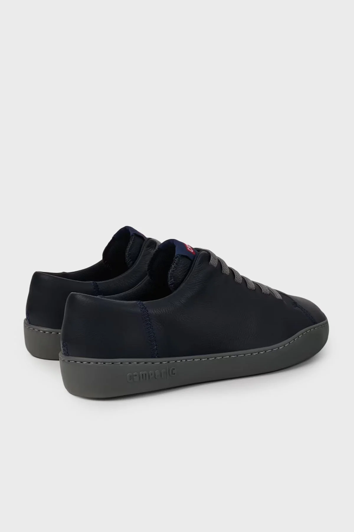 Camper Hakiki Deri Logolu Bağcıklı Sneaker Erkek Ayakkabı K100479-051 LACİVERT - 4