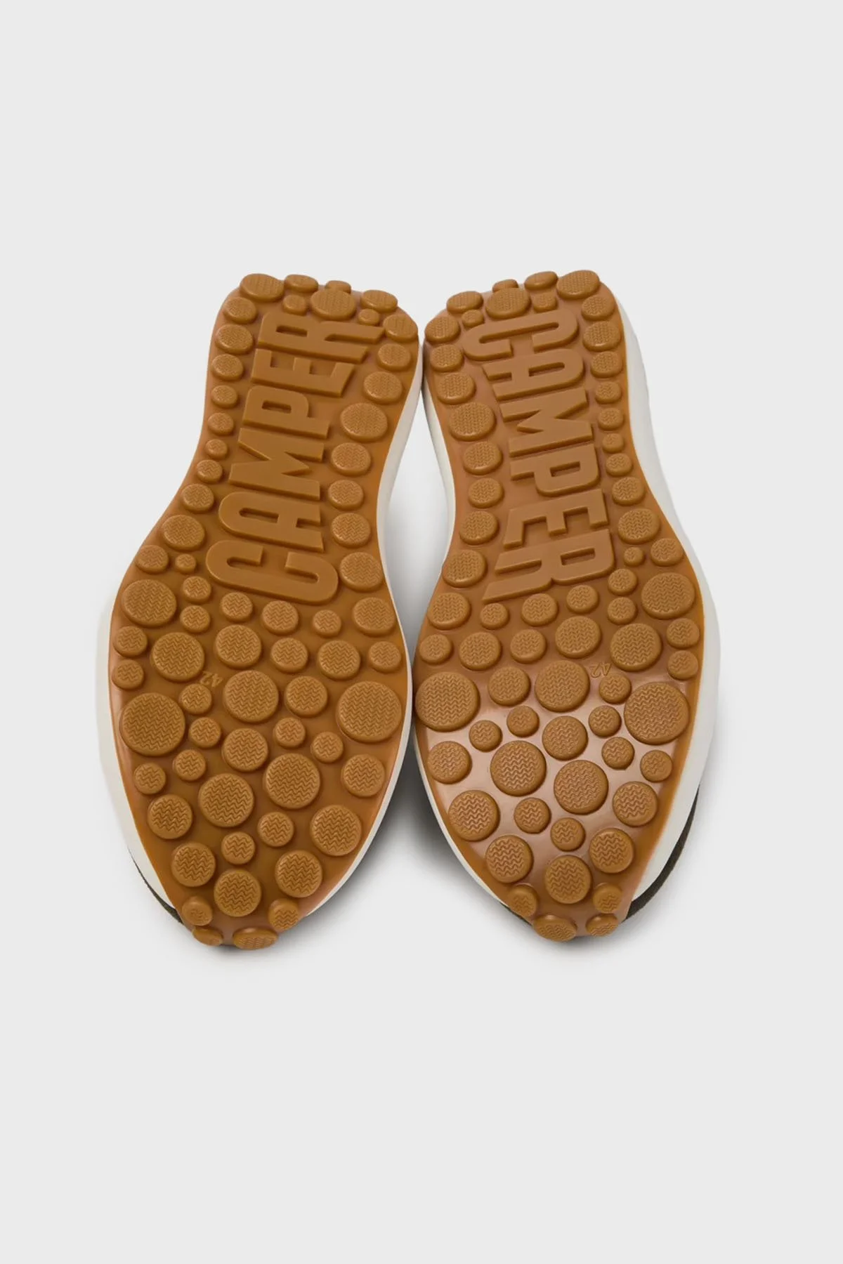 Camper Hakiki Deri Logolu Bağcıklı Sneaker Erkek Ayakkabı K101070-004 KOYU YEŞİL - 5