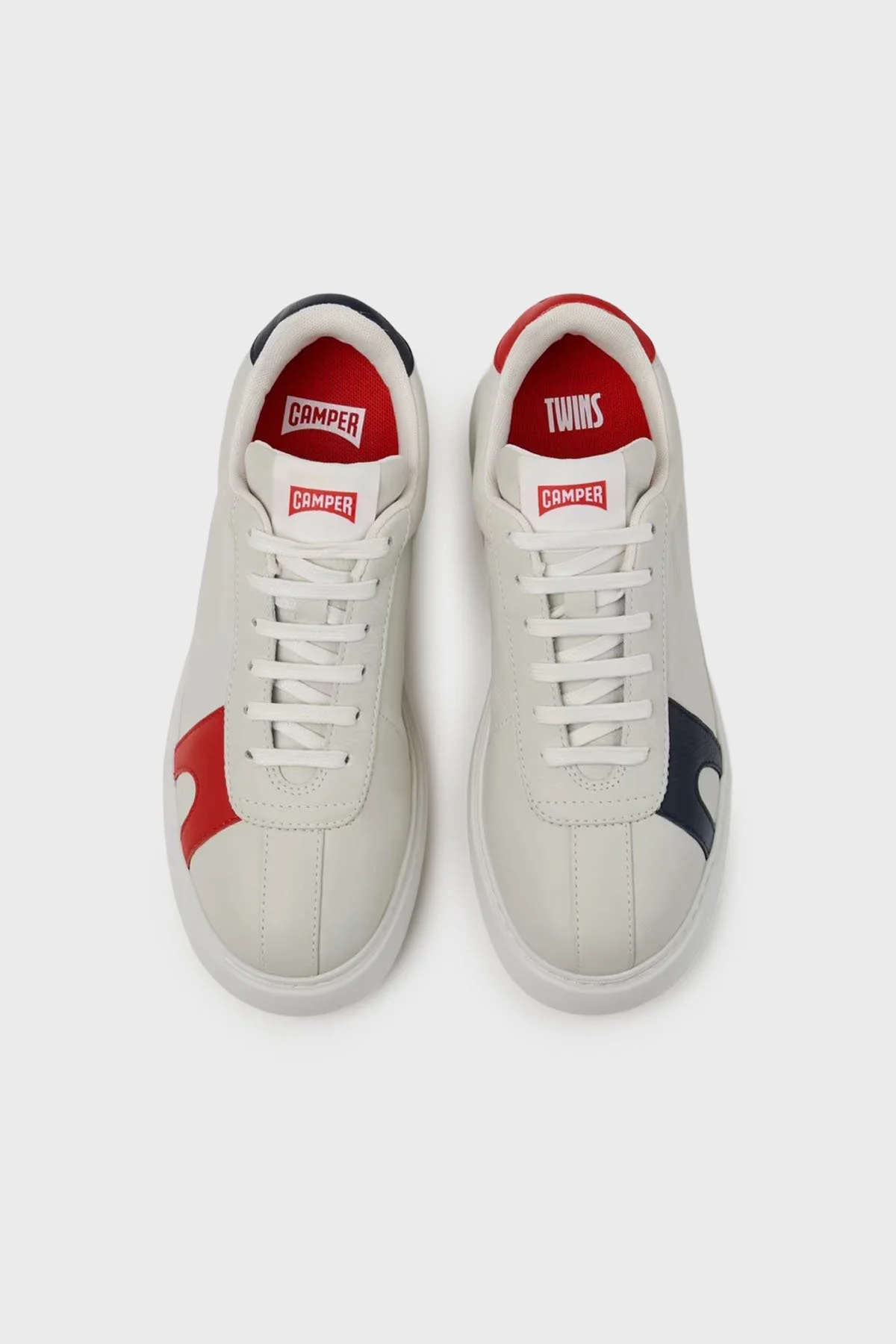 Camper Hakiki Deri Sneaker Bayan Ayakkabı K201311-043 BEYAZ - 4