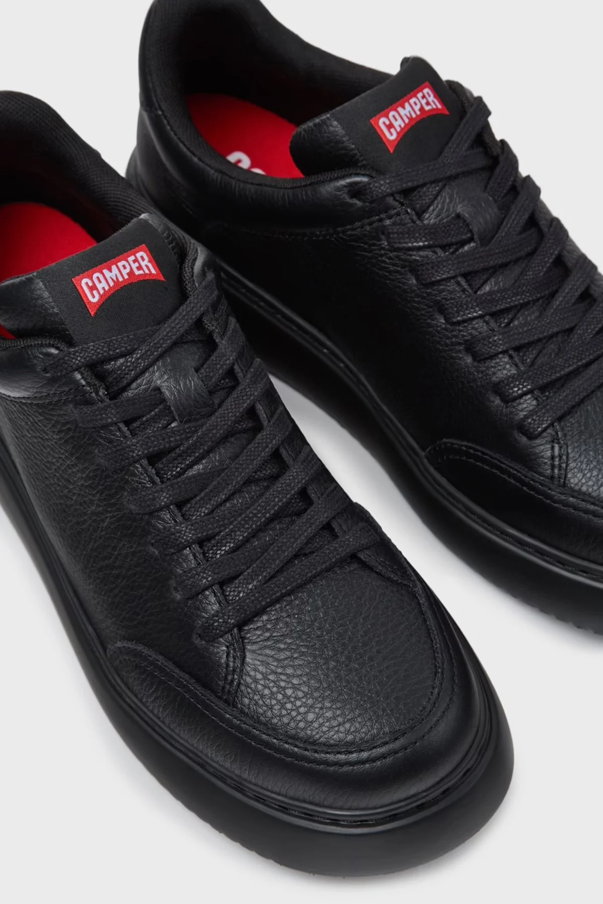 Camper Hakiki Deri Sneaker Bayan Ayakkabı K201438-015 SİYAH - 3