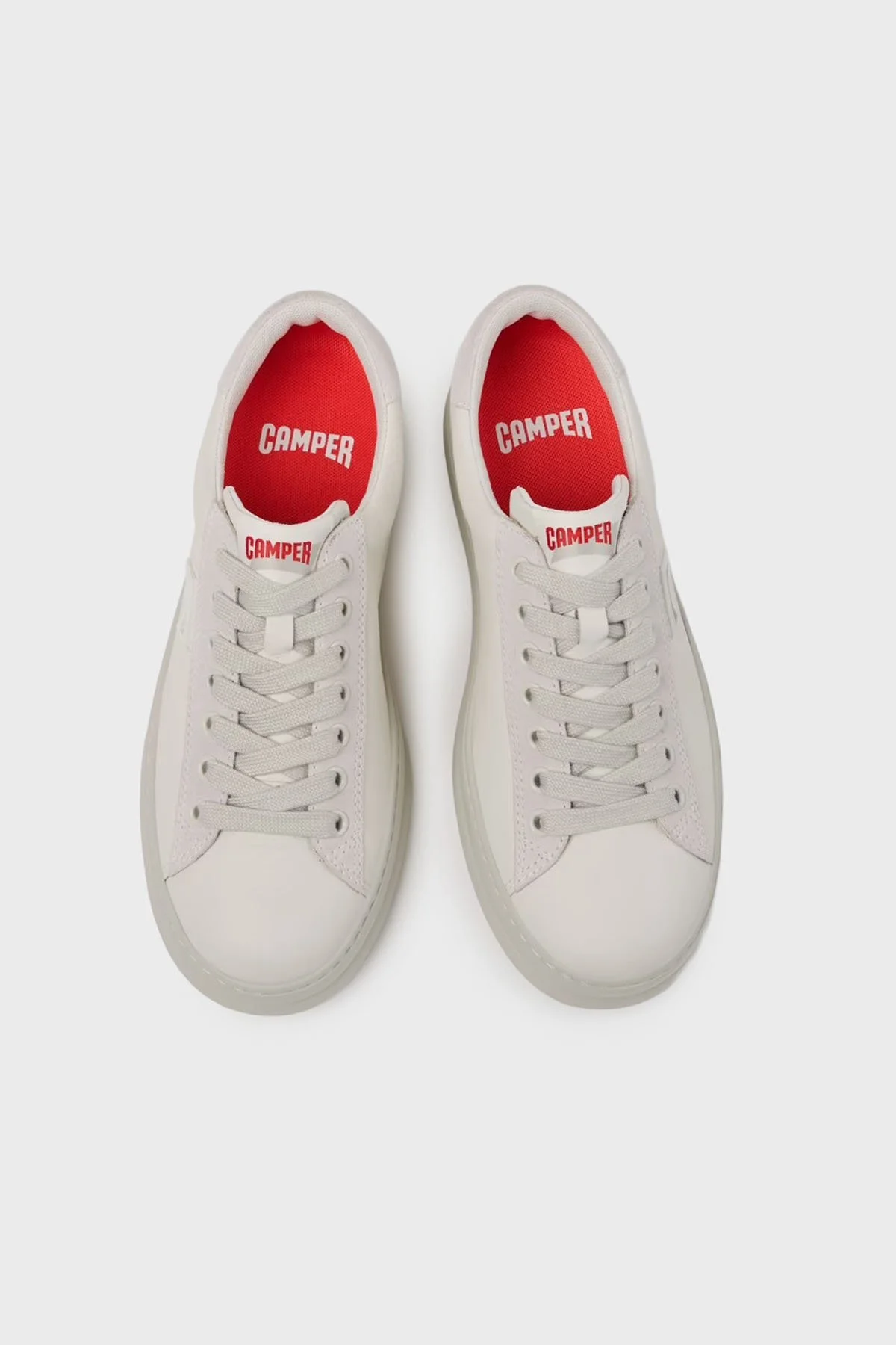 Camper Hakiki Deri Sneaker Bayan Ayakkabı K201855-001 BEYAZ - 2