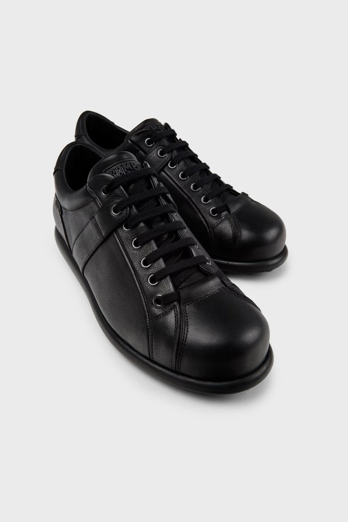 Camper Hakiki Deri Sneaker Erkek Ayakkabı 17408-126 Siyah - 5