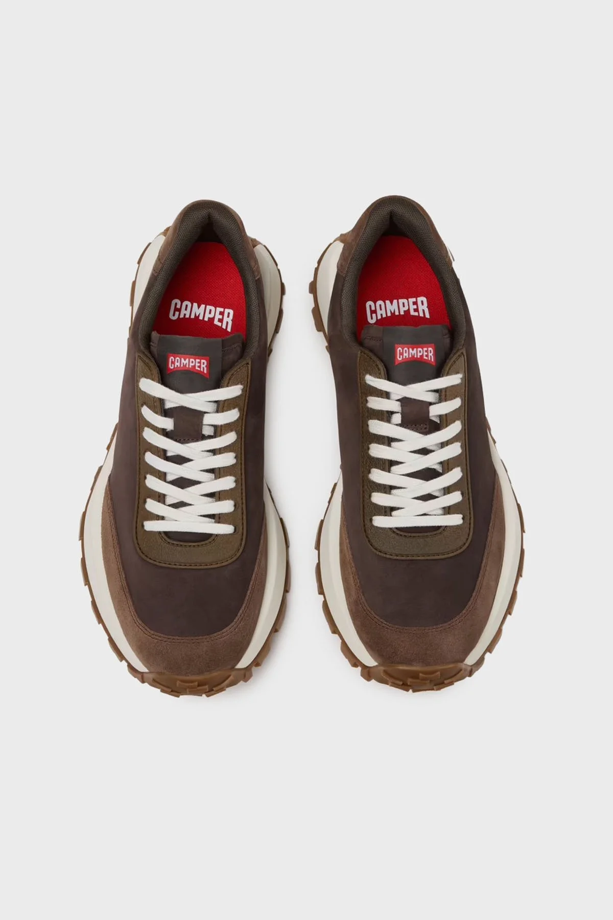 Camper Hakiki Deri Sneaker Erkek Ayakkabı K100928-020 KOYU KAHVE - 2
