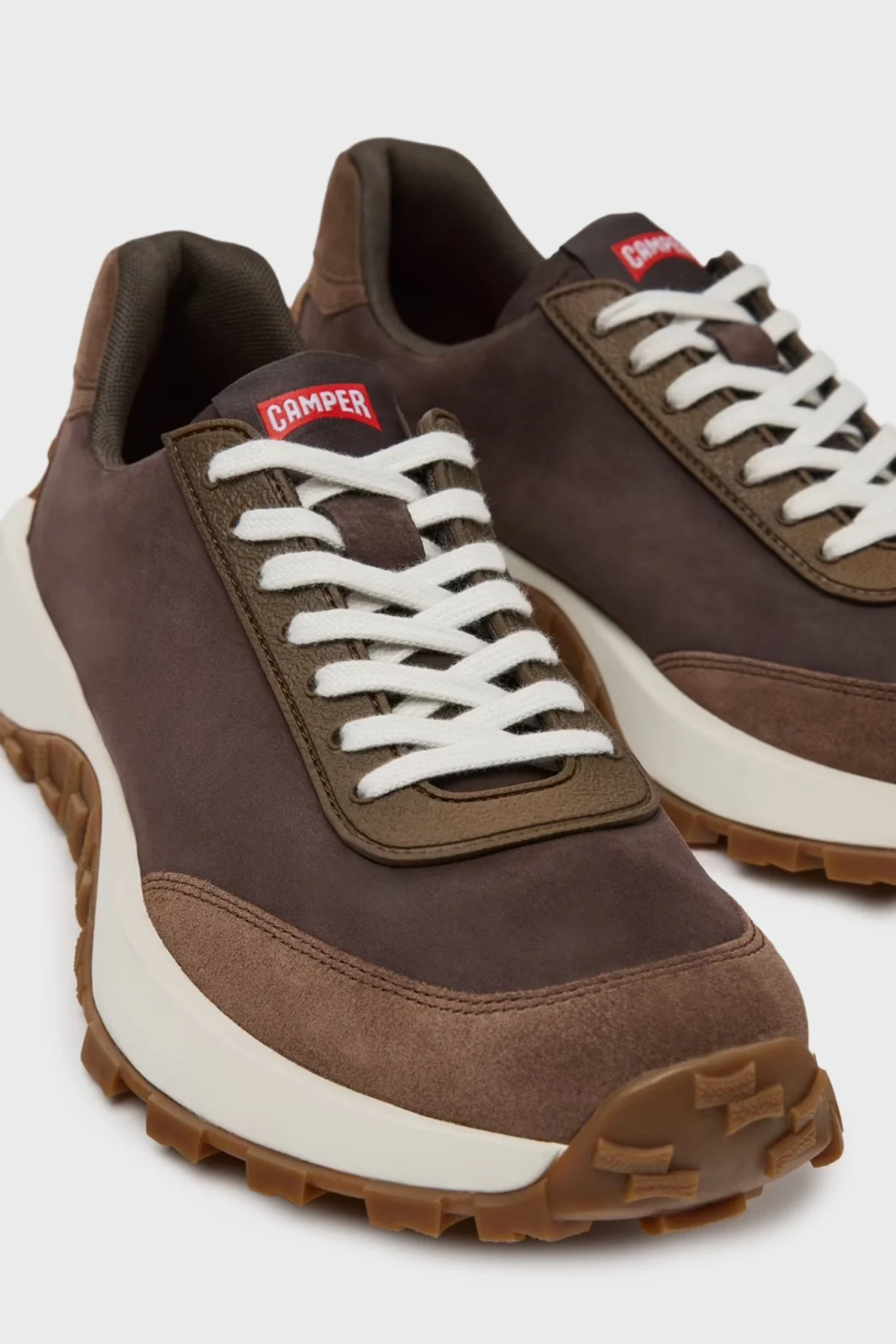 Camper Hakiki Deri Sneaker Erkek Ayakkabı K100928-020 KOYU KAHVE - 3