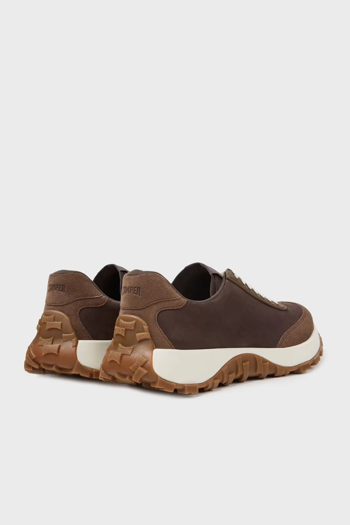 Camper Hakiki Deri Sneaker Erkek Ayakkabı K100928-020 KOYU KAHVE - 4