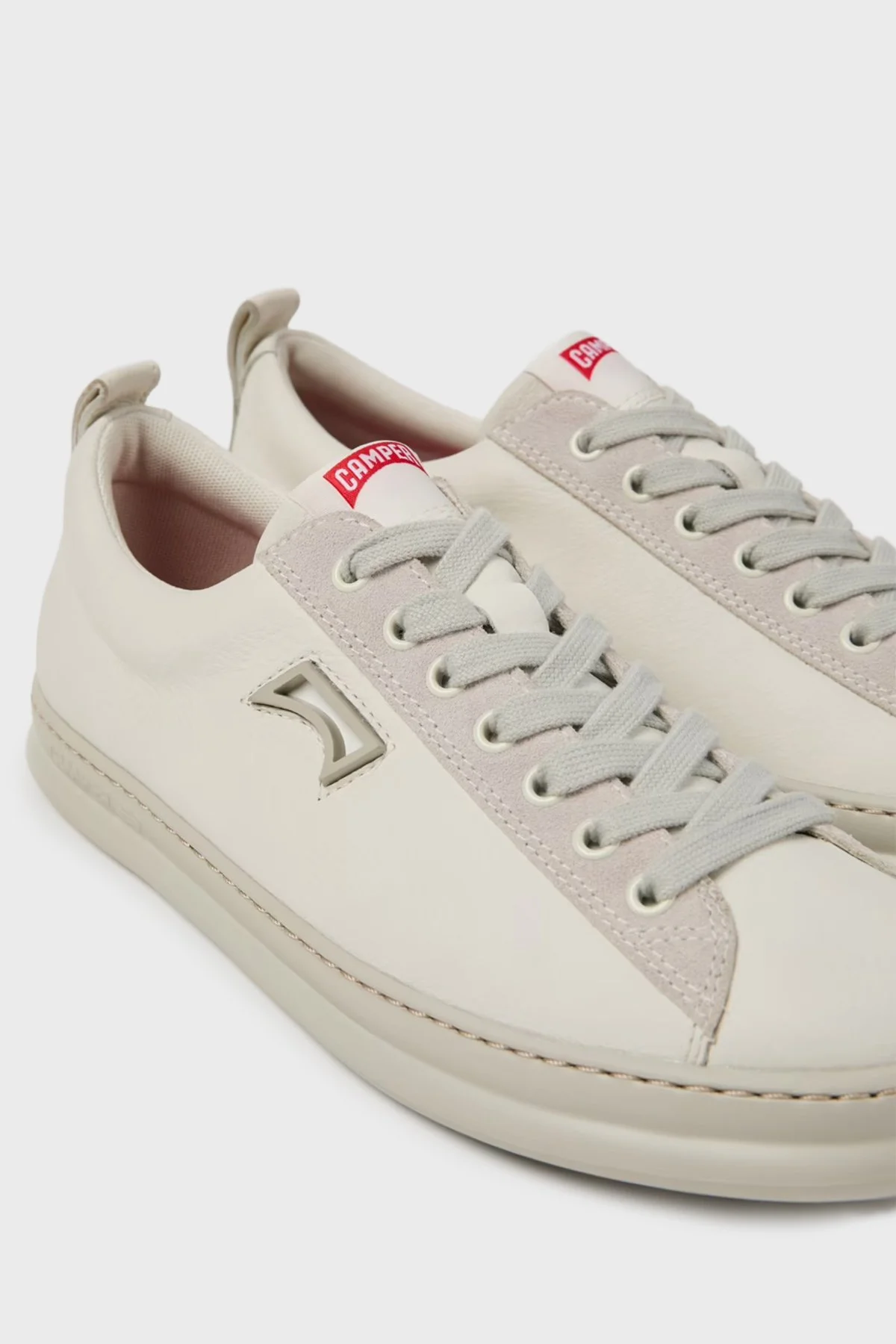 Camper Hakiki Deri Sneaker Erkek Ayakkabı K101052-003 BEYAZ - 4