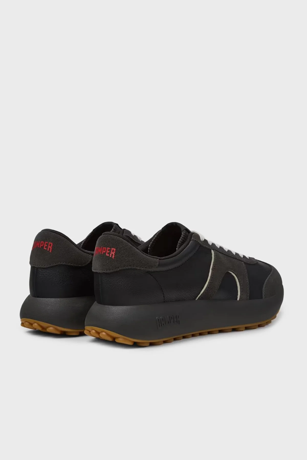 Camper Hakiki Deri Sneaker Erkek Ayakkabı K101070-001 SİYAH - 4