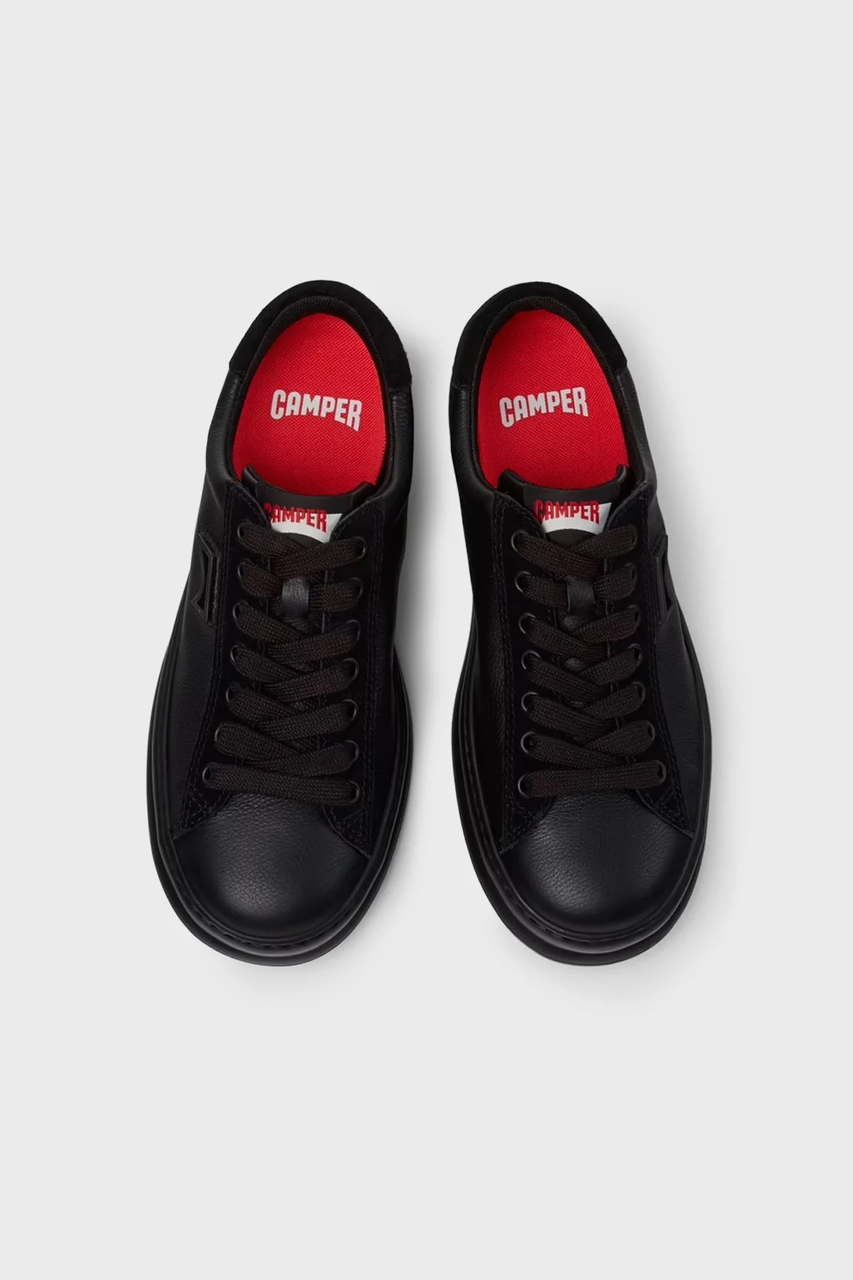 Camper Hakiki Deri Sneaker Kadın Ayakkabı K201855-006 Siyah - 2