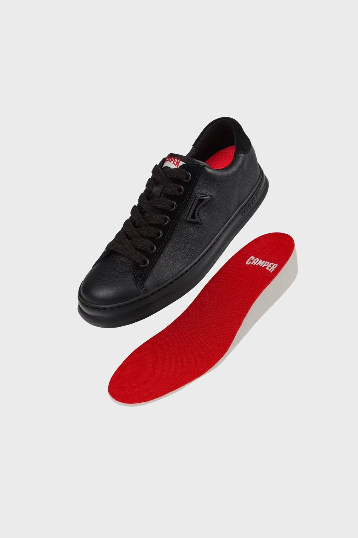 Camper Hakiki Deri Sneaker Kadın Ayakkabı K201855-006 Siyah - 6
