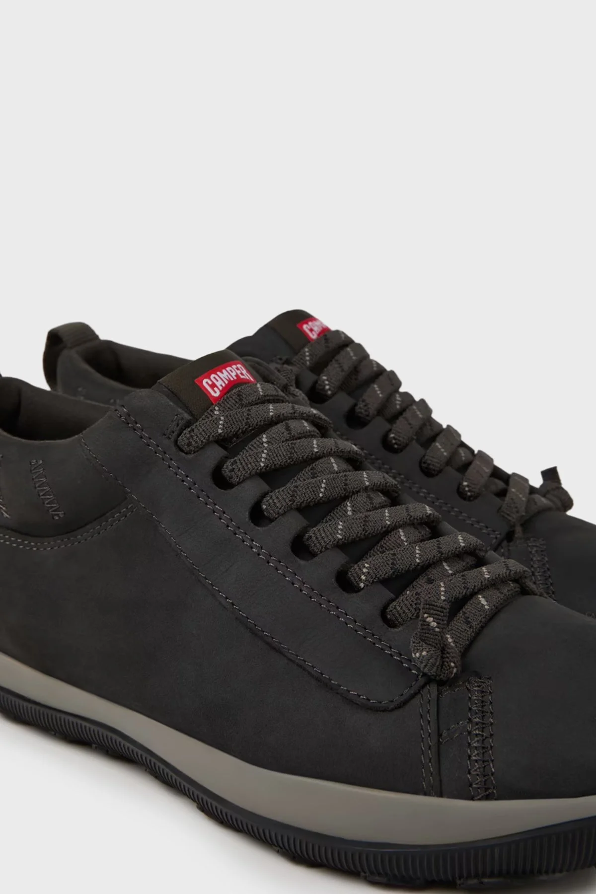 Camper Logolu Bağcıklı Erkek Bot K300285 044 KOYU GRİ - 3