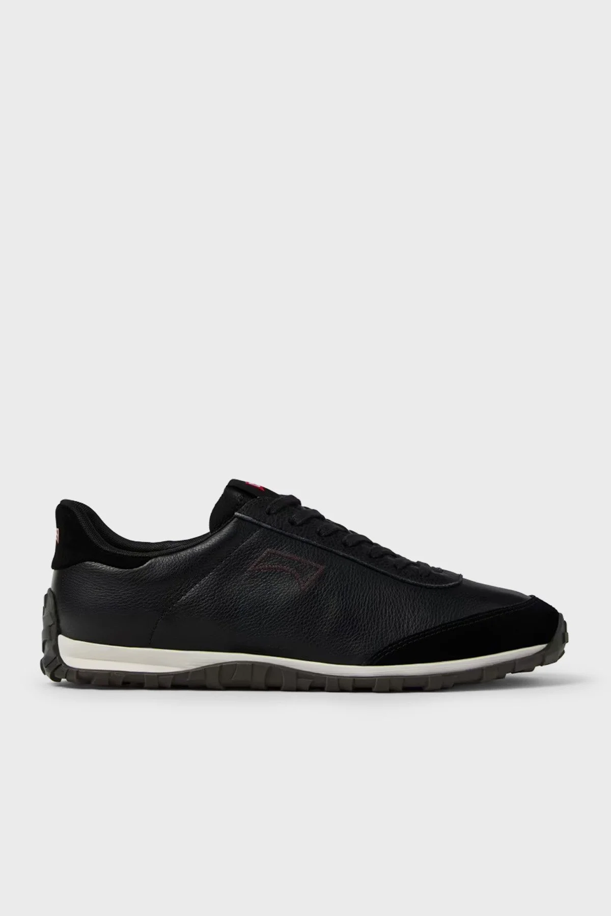 Camper Logolu Deri Sneaker Erkek Ayakkabı K101097-002 Siyah - 1