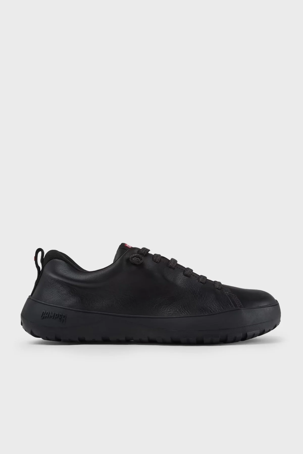 Camper Logolu Deri Sneaker Erkek Ayakkabı K101133-001 Siyah - 1