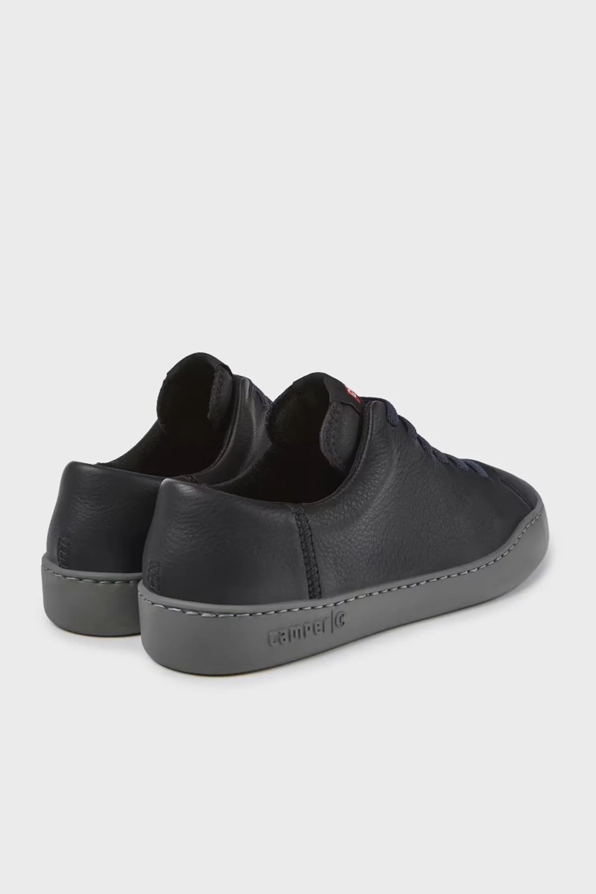 Camper Logolu Hakiki Deri Sneaker Erkek Ayakkabı K100479-001 SİYAH - 4
