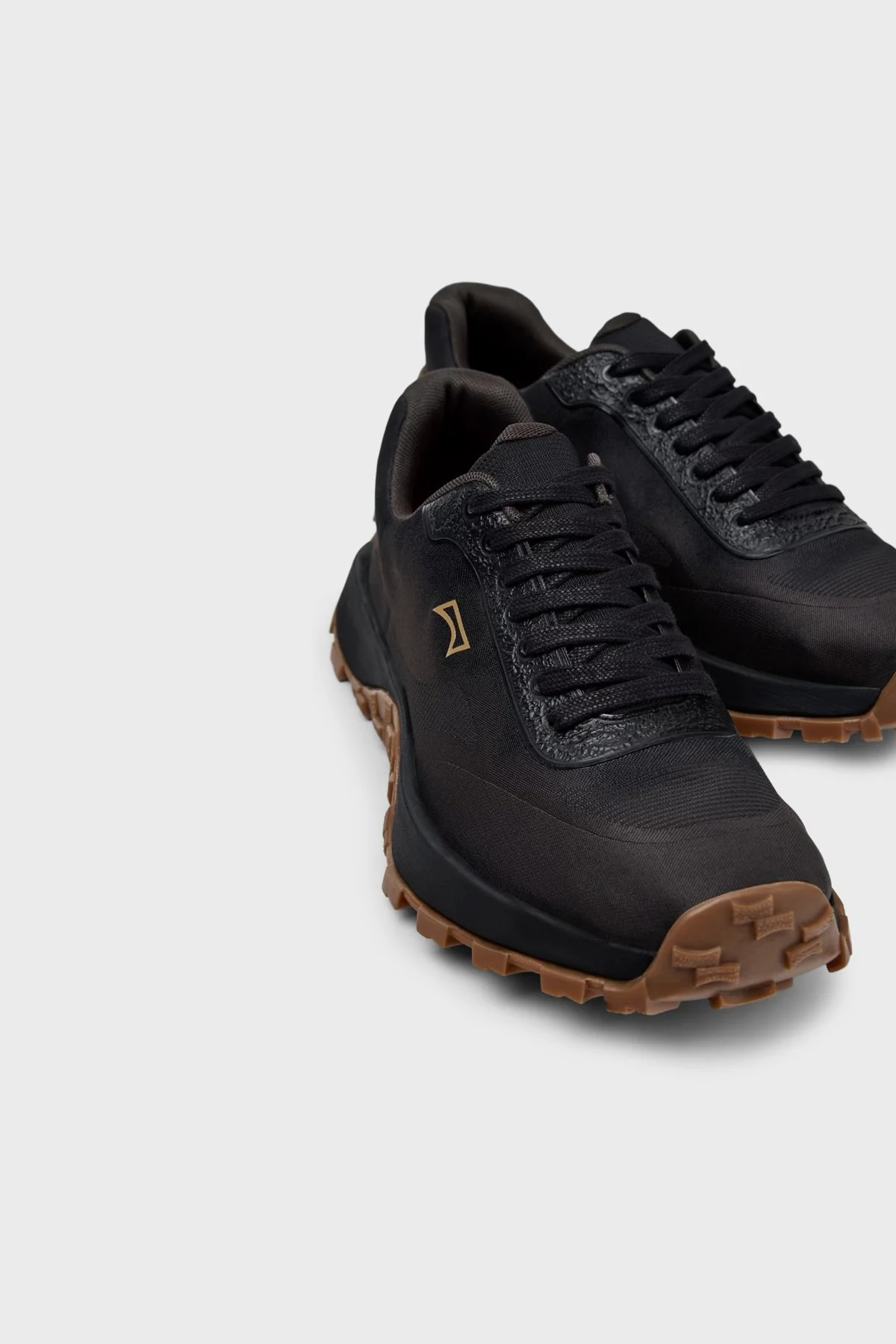 Camper Logolu Sneaker Erkek Ayakkabı K101084-005 Siyah - 5