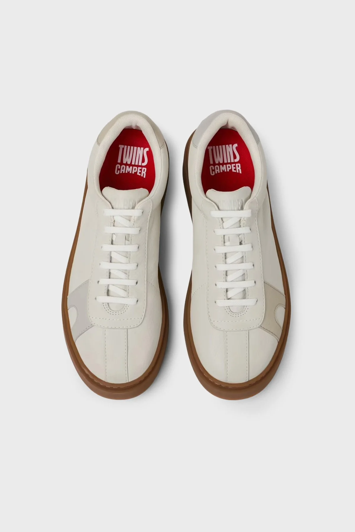 Camper Logolu Sneaker Erkek Ayakkabı K101107-001 Beyaz - 3