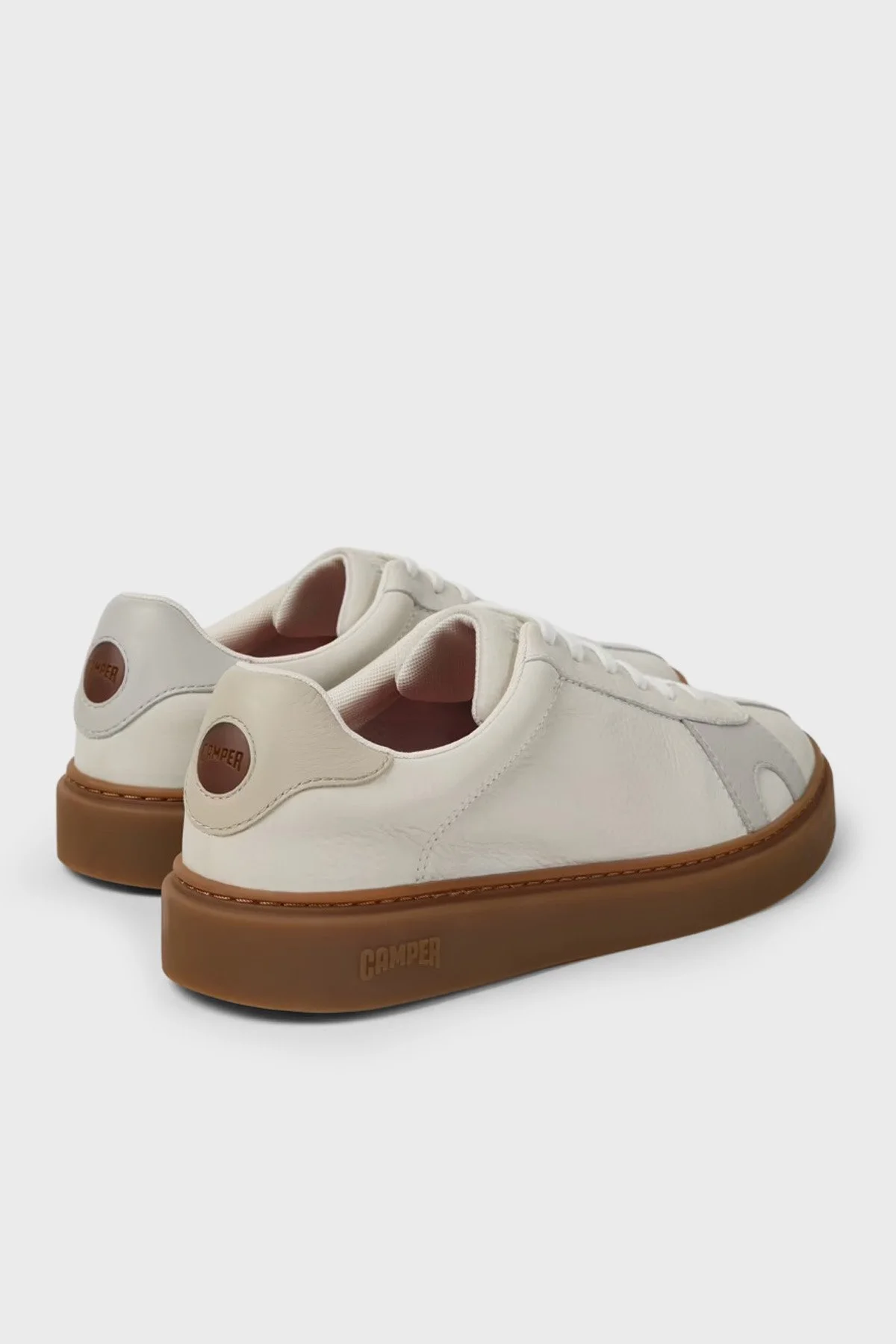 Camper Logolu Sneaker Erkek Ayakkabı K101107-001 Beyaz - 4