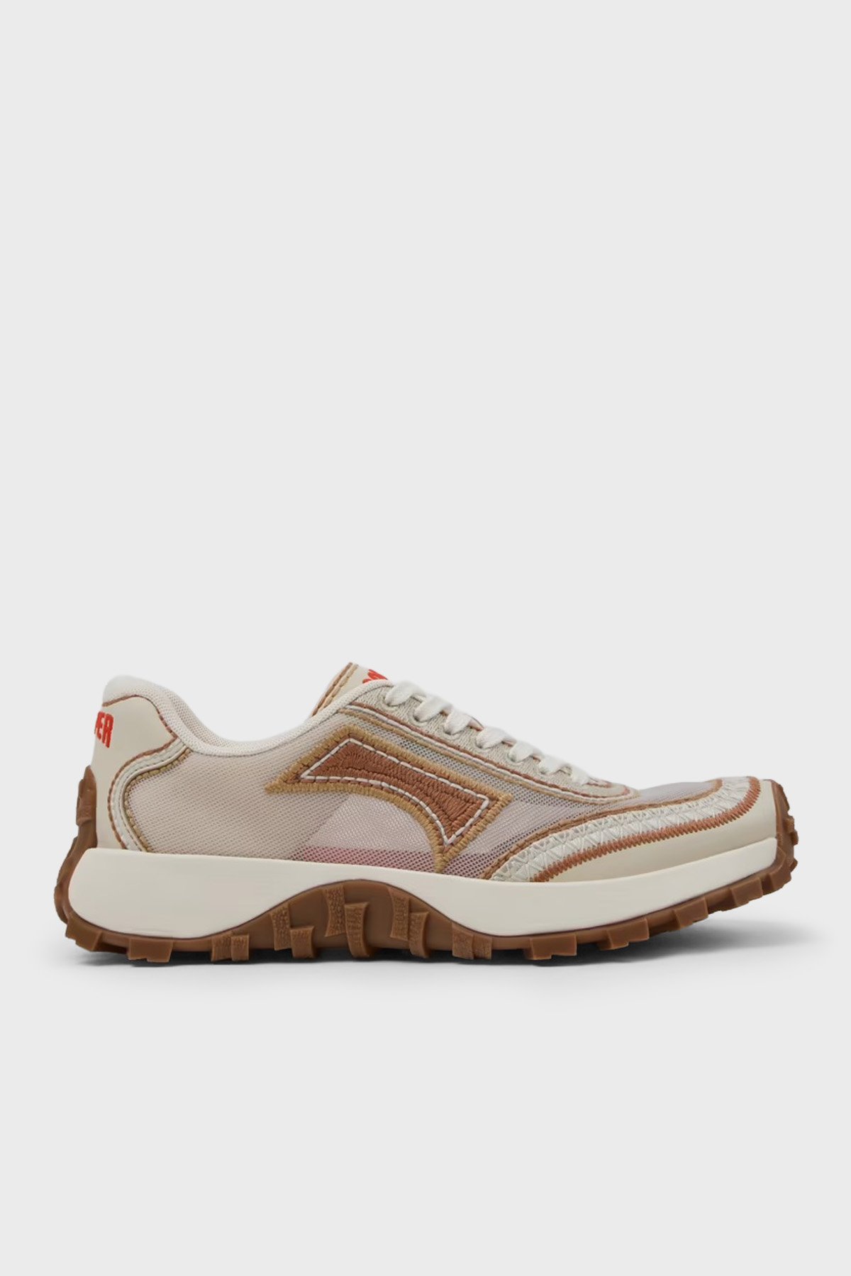 Camper Logolu Sneaker Kadın Ayakkabı K201865-002 Bej | Exxeselection