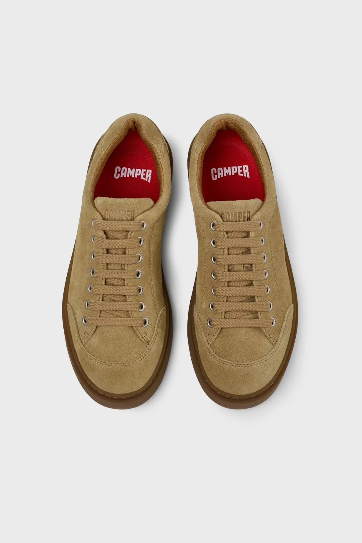 Camper Logolu Süet Sneaker Erkek Ayakkabı K101105-002 Kahve - 3