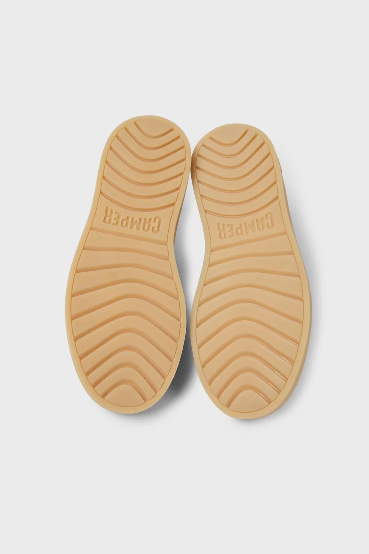 Camper Logolu Süet Sneaker Erkek Ayakkabı K101105-003 Bej - 5