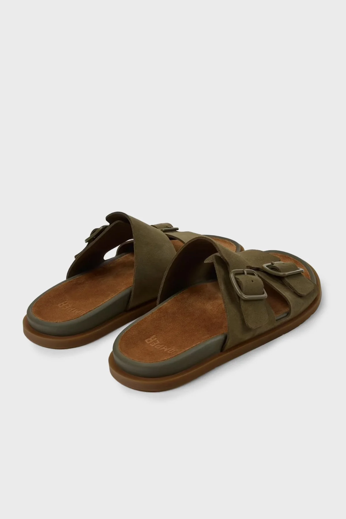 Camper Süet Deri Erkek Sandalet K101091-004 Yeşil - 3