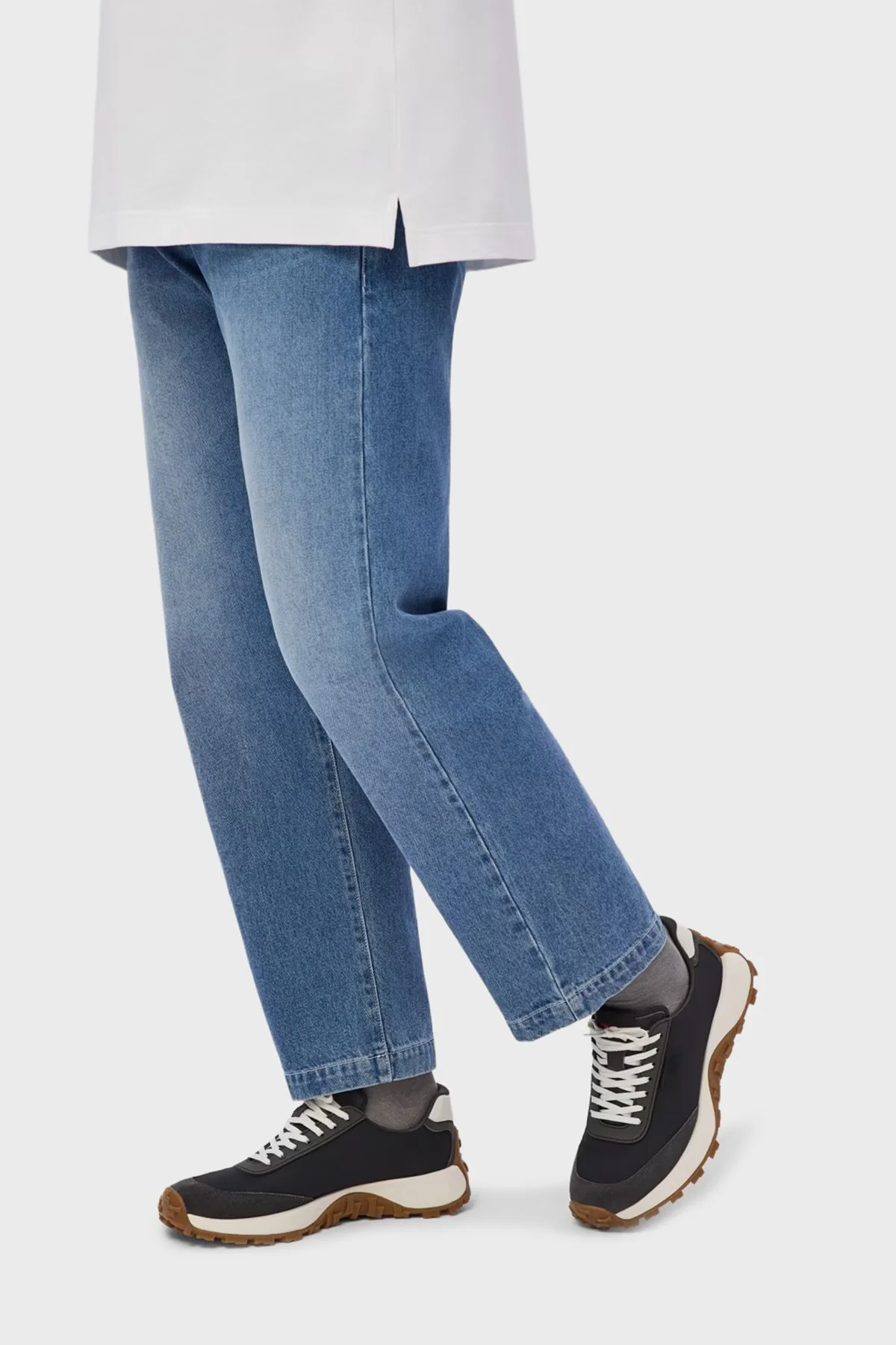 Camper Süet Detaylı Sneaker Erkek Ayakkabı K100864-015 SİYAH - 2