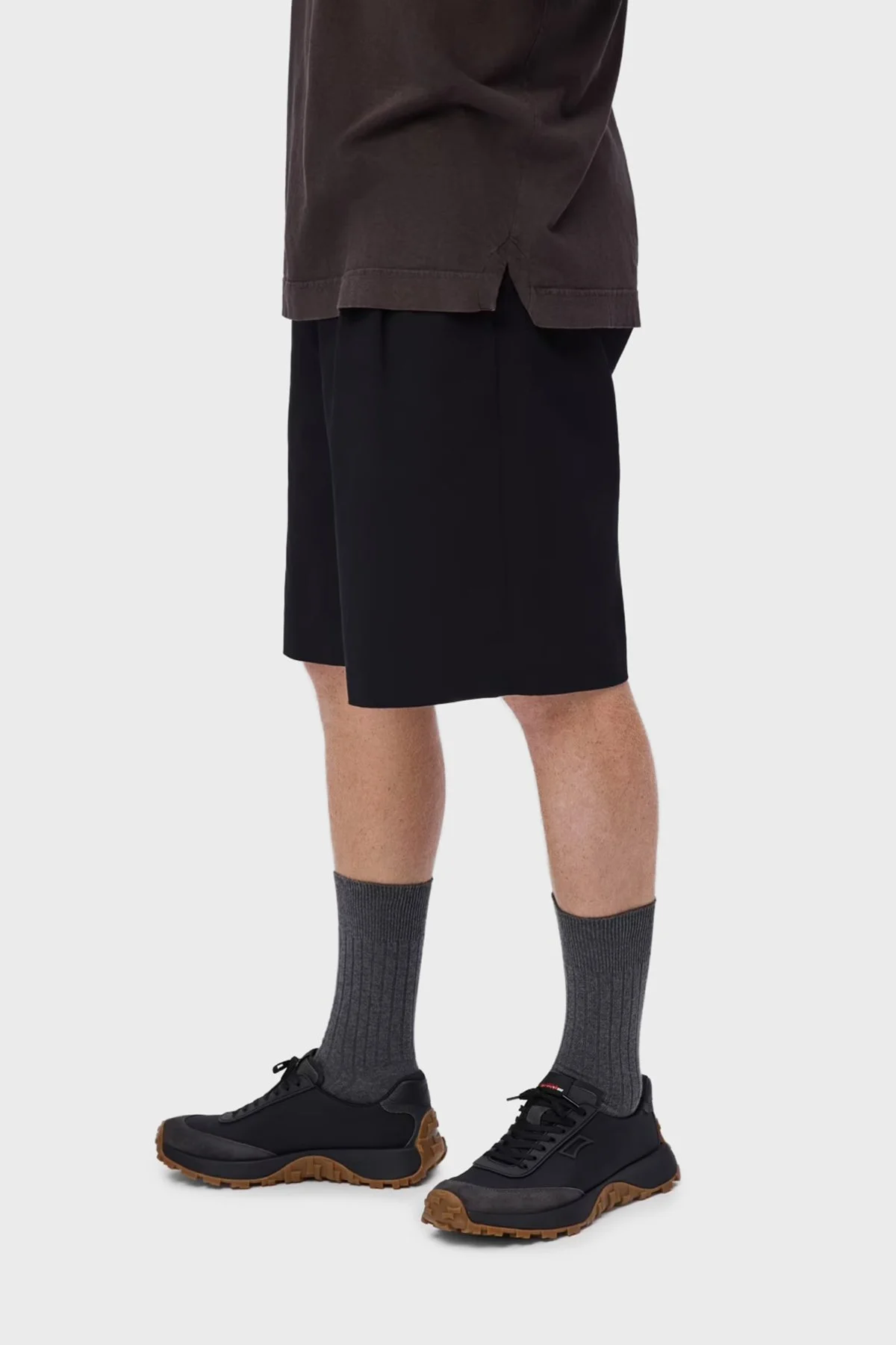 Camper Süet Detaylı Sneaker Erkek Ayakkabı K100864-022 SİYAH - 2