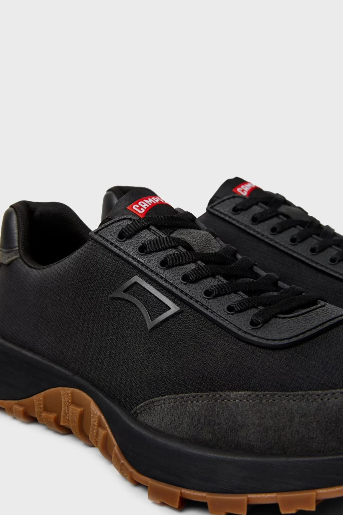 Camper Süet Detaylı Sneaker Erkek Ayakkabı K100864-022 SİYAH - 5
