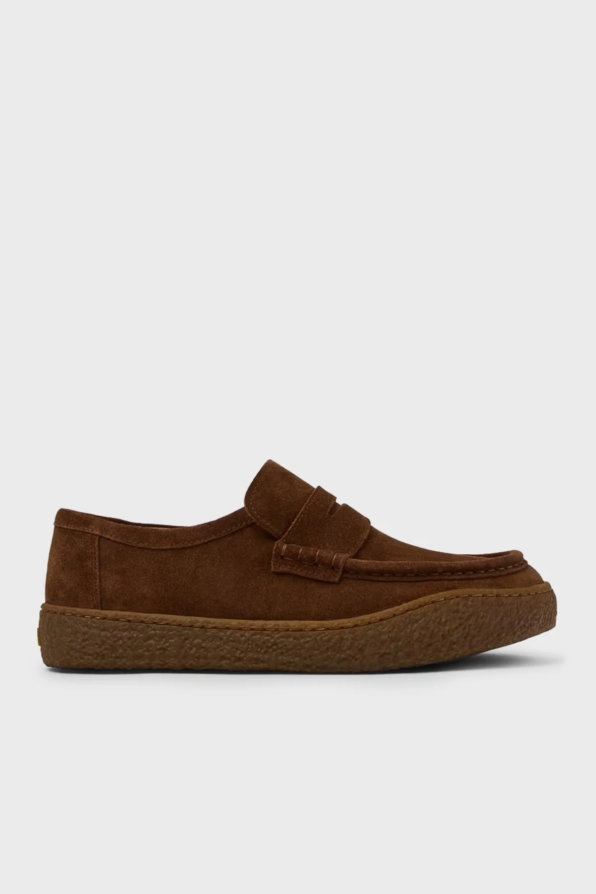 Camper Süet Loafer Erkek Ayakkabı K101135-002 Kahve - 1