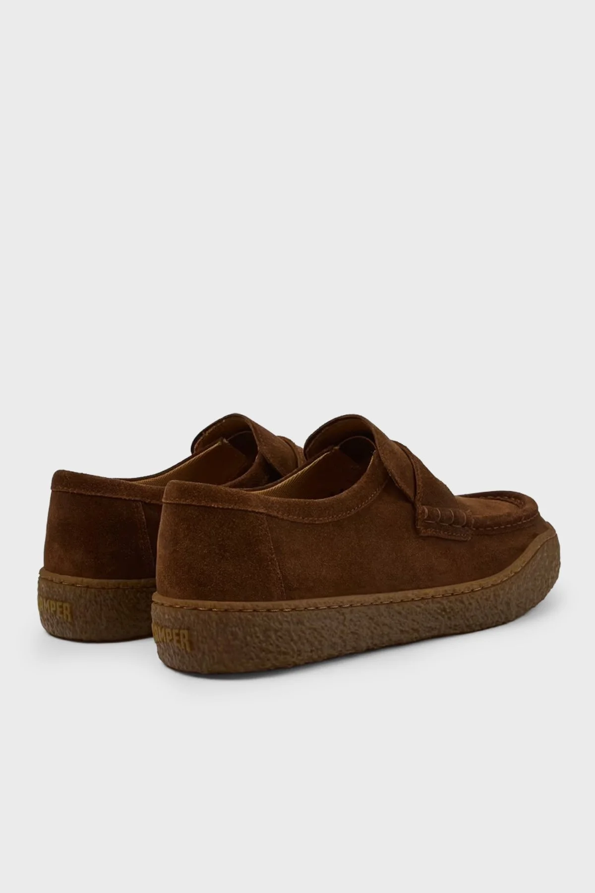 Camper Süet Loafer Erkek Ayakkabı K101135-002 Kahve - 3