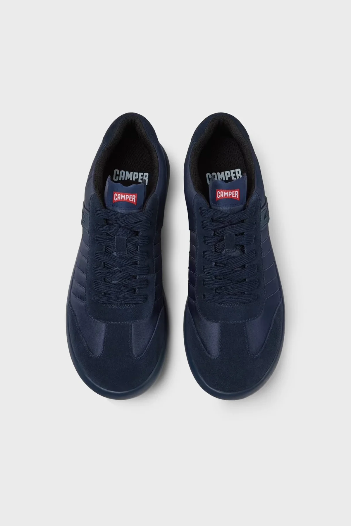 Camper Süet Sneaker Erkek Ayakkabı K100751-001 Lacivert - 2