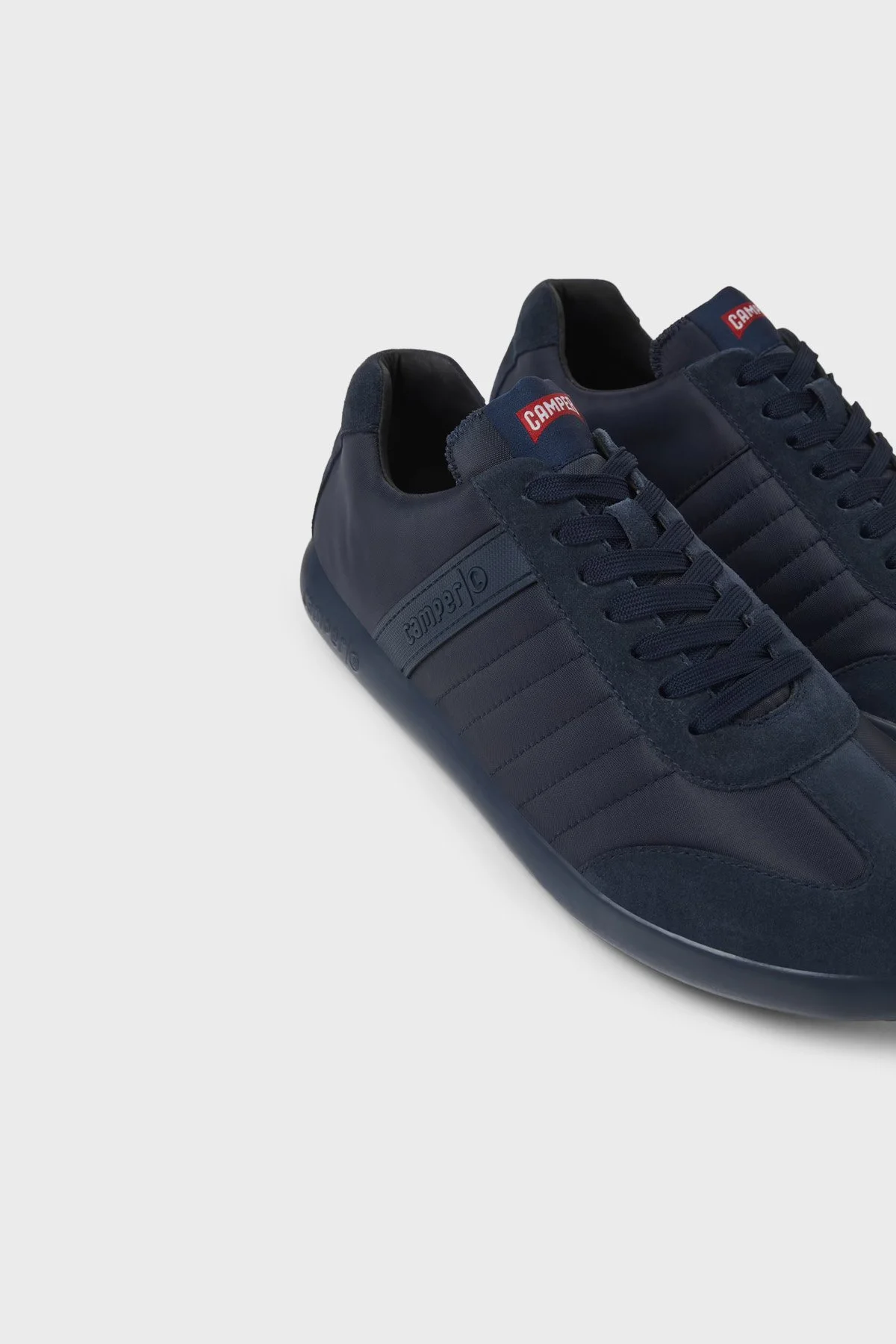 Camper Süet Sneaker Erkek Ayakkabı K100751-001 Lacivert - 3
