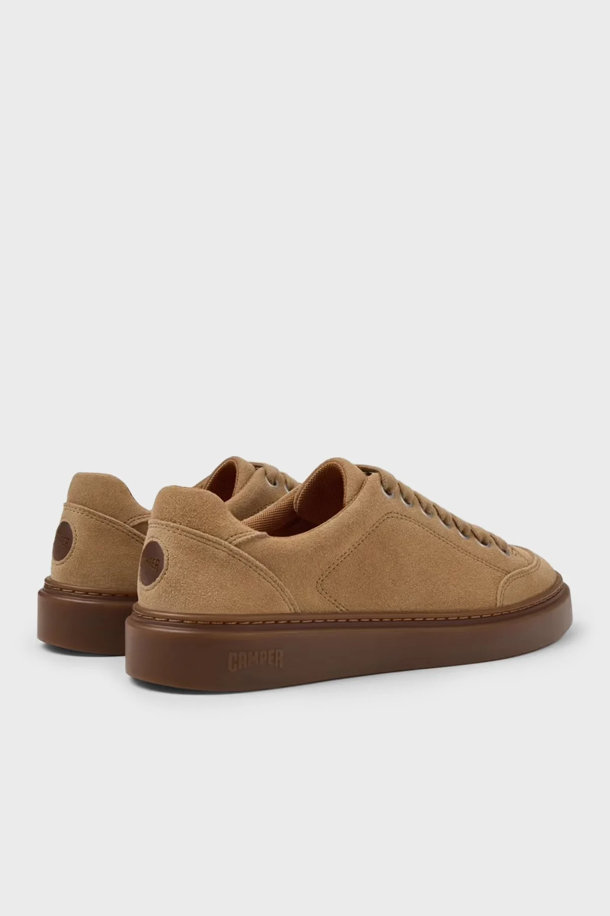Camper Süet Sneaker Kadın Ayakkabı K201907-002 KAHVE - 3