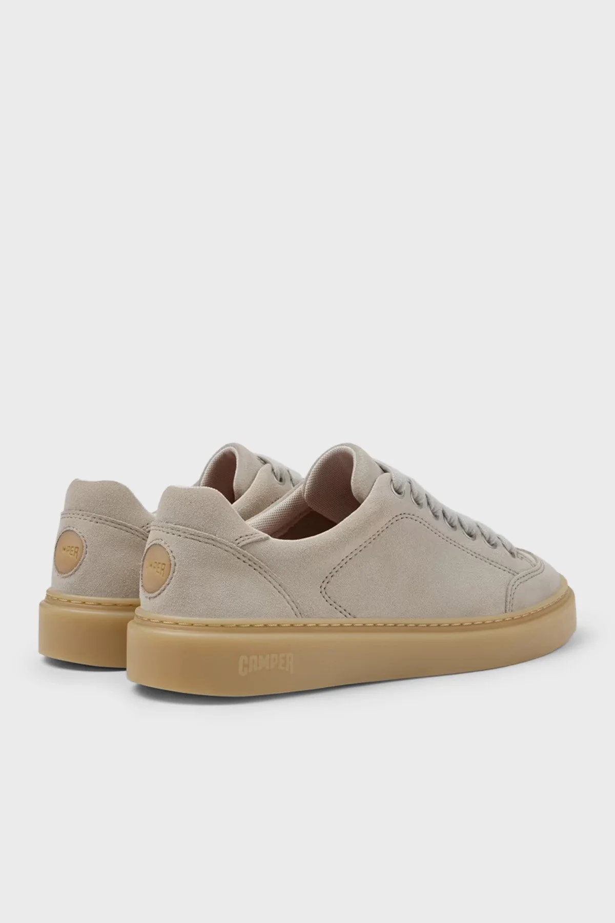Camper Süet Sneaker Kadın Ayakkabı K201907-003 BEJ - 5