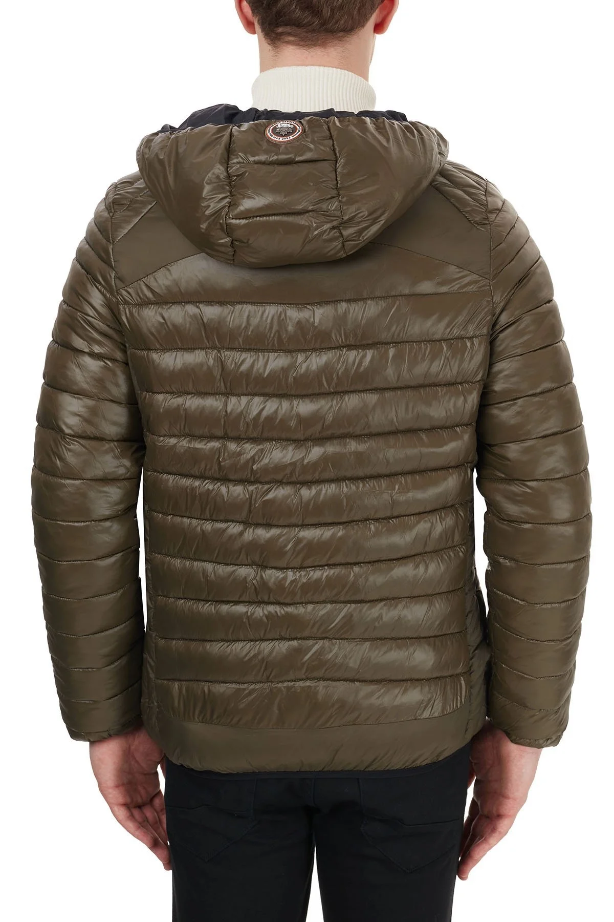 Canadian Peak Kapüşonlu Suya Dayanıklı Outdoor Erkek Parka BRIOUTEAK HAKİ - 6