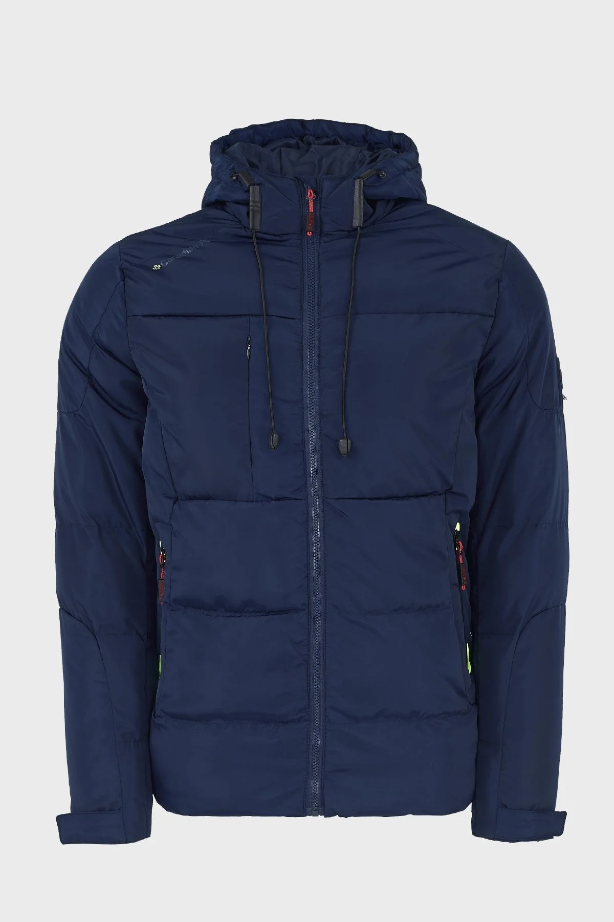 Canadian Peak Kapüşonlu Suya Dayanıklı Outdoor Erkek Parka CARINO LACİVERT - 1