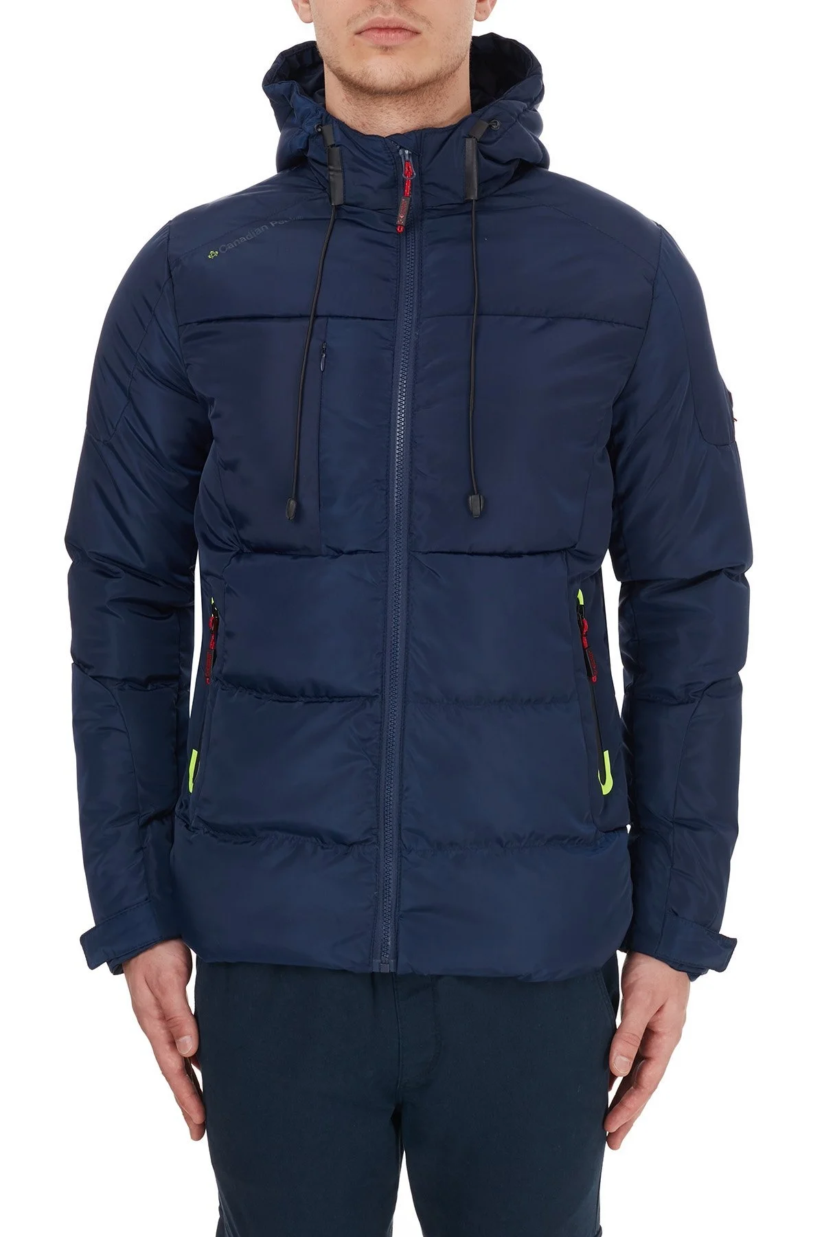 Canadian Peak Kapüşonlu Suya Dayanıklı Outdoor Erkek Parka CARINO LACİVERT - 2