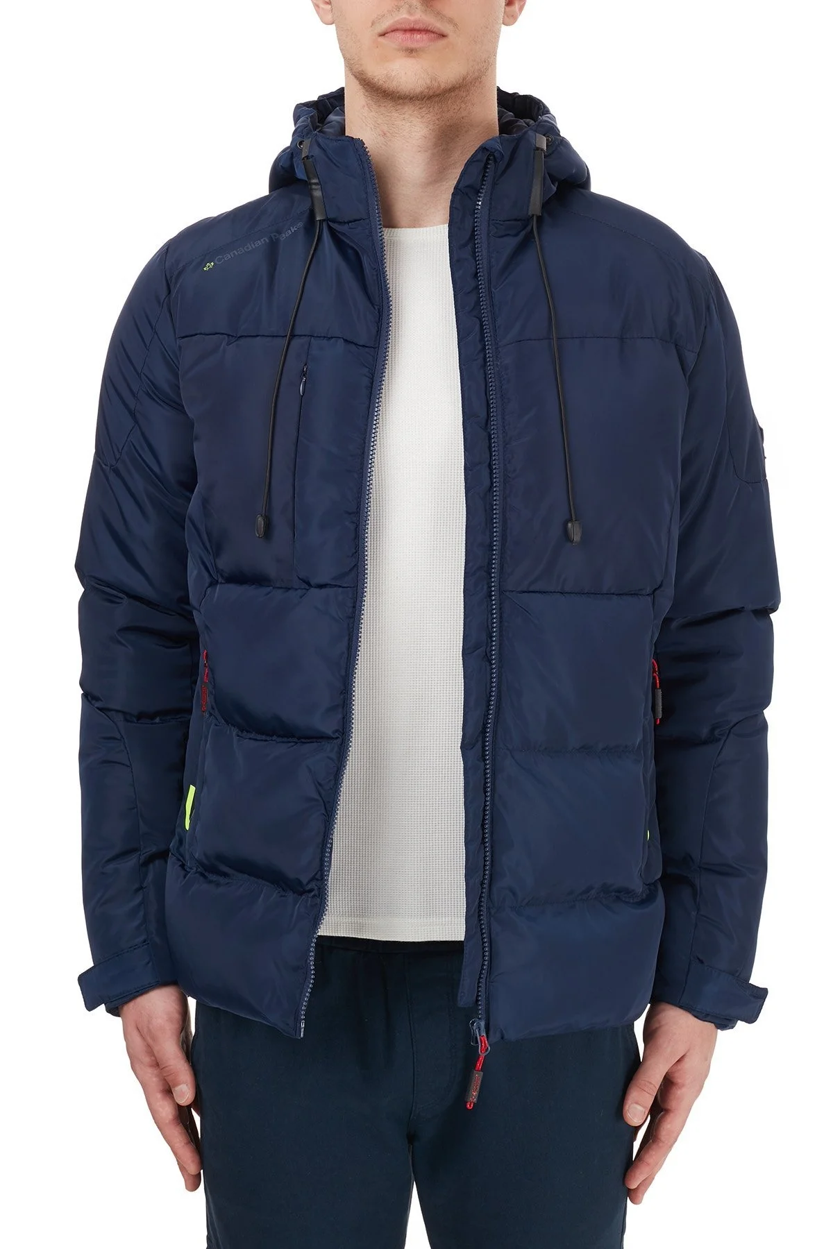 Canadian Peak Kapüşonlu Suya Dayanıklı Outdoor Erkek Parka CARINO LACİVERT - 5
