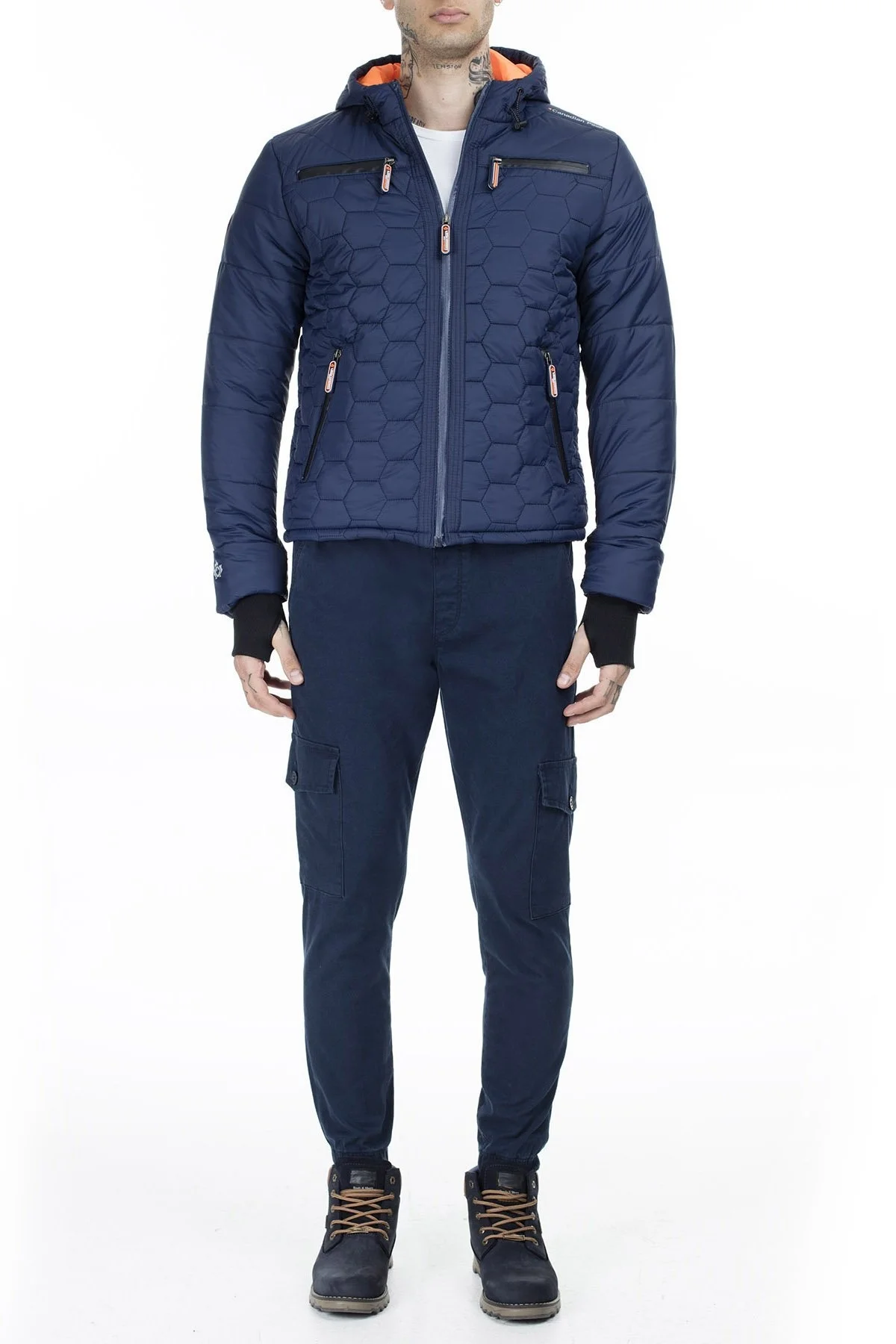 Canadian Peak Outdoor Erkek Parka BAROME LACİVERT - 8