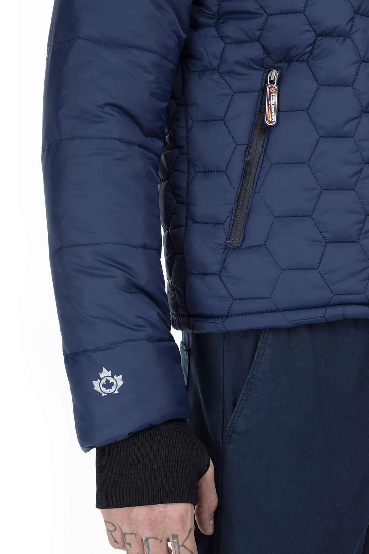 Canadian Peak Outdoor Erkek Parka BAROME LACİVERT - 11