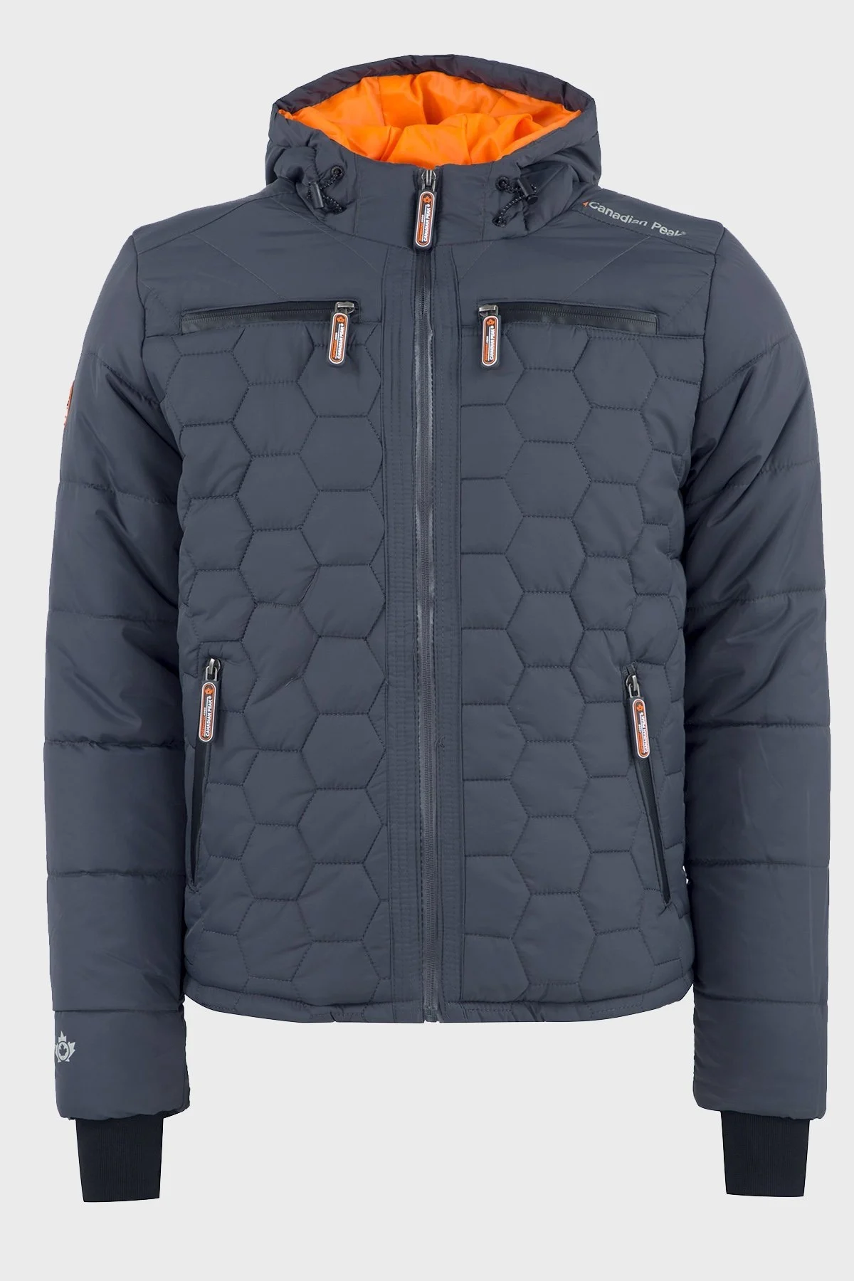 Canadian Peak Outdoor Erkek Parka BAROME KOYU GRİ - 1