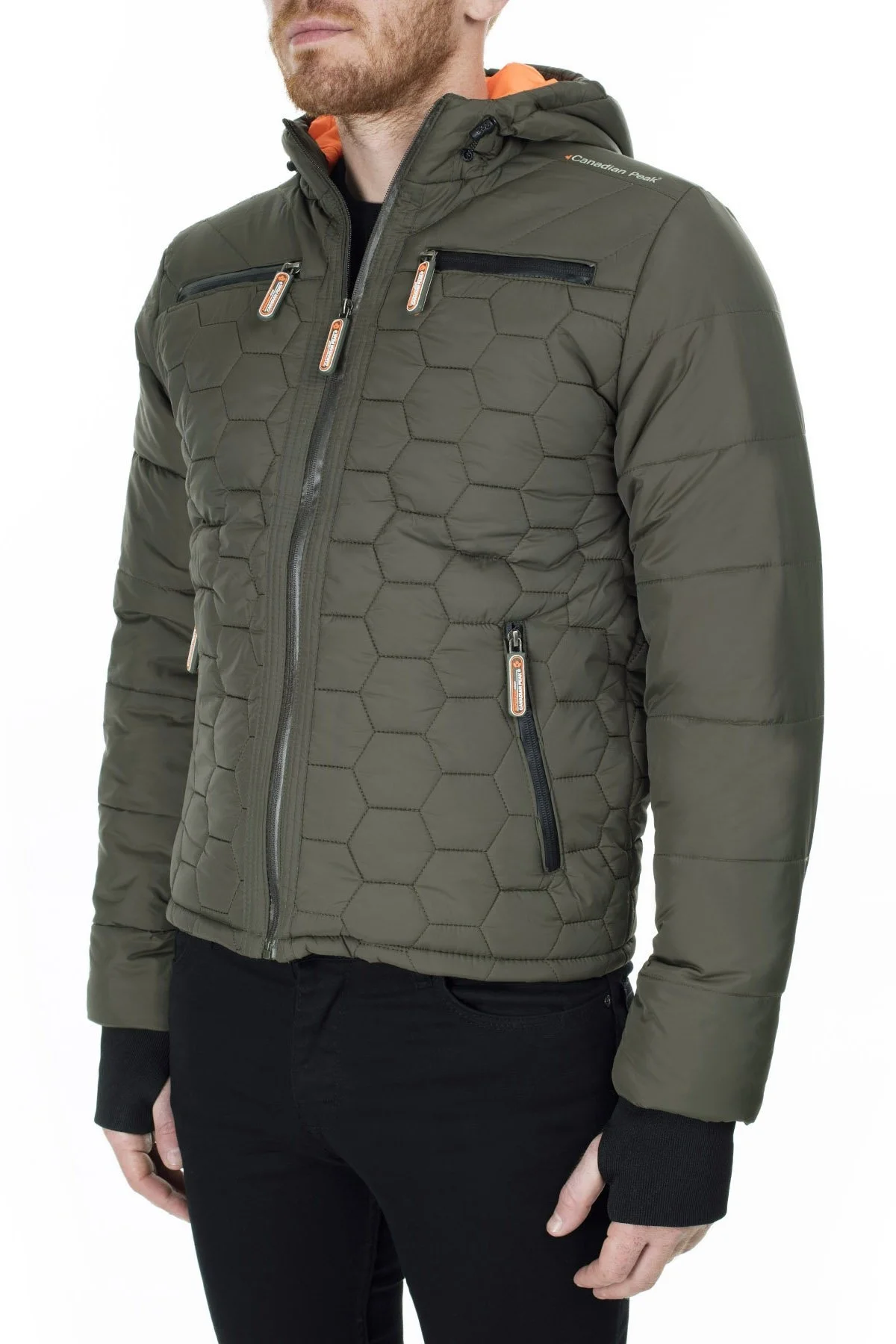 Canadian Peak Outdoor Erkek Parka BAROME HAKİ - 4