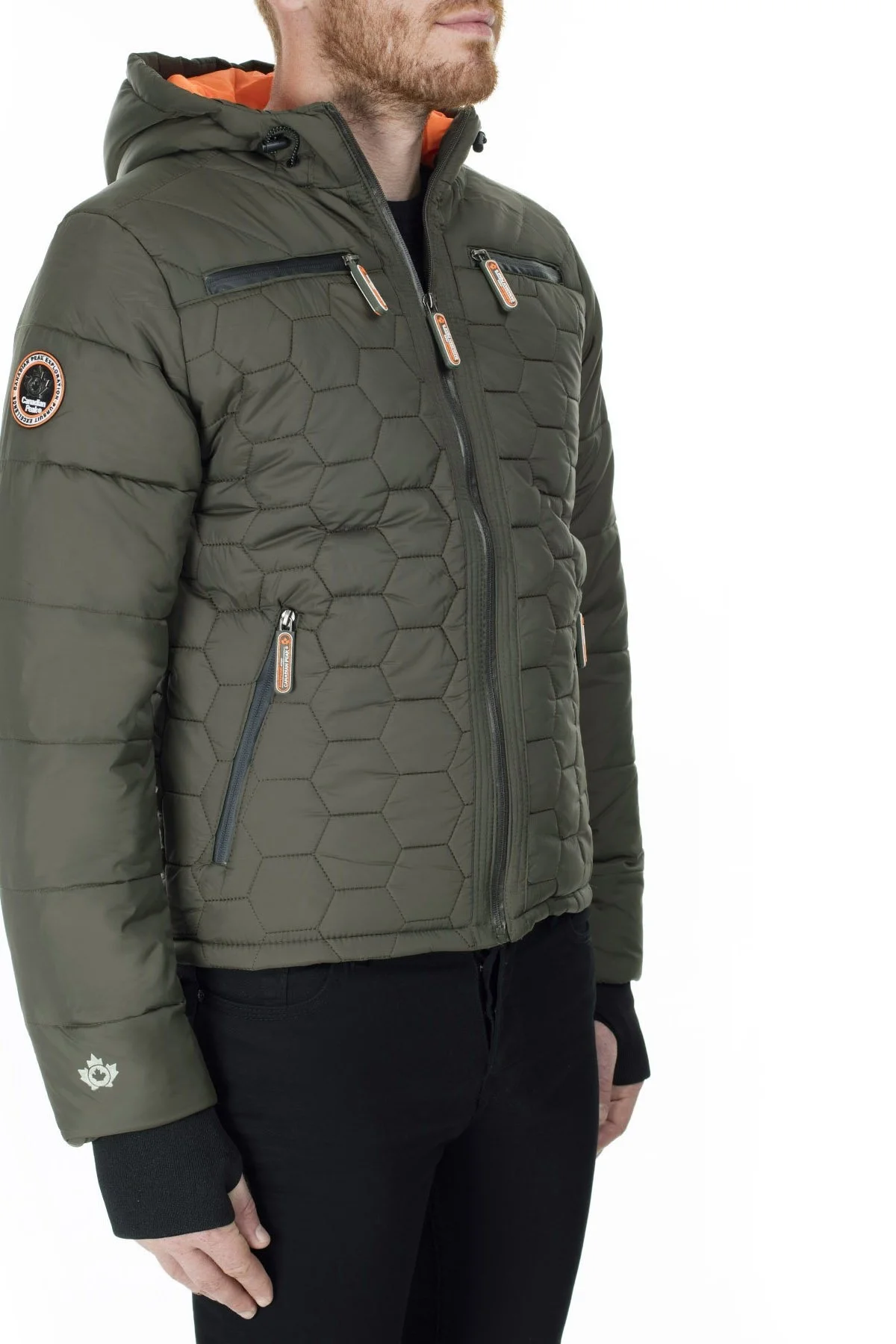 Canadian Peak Outdoor Erkek Parka BAROME HAKİ - 6